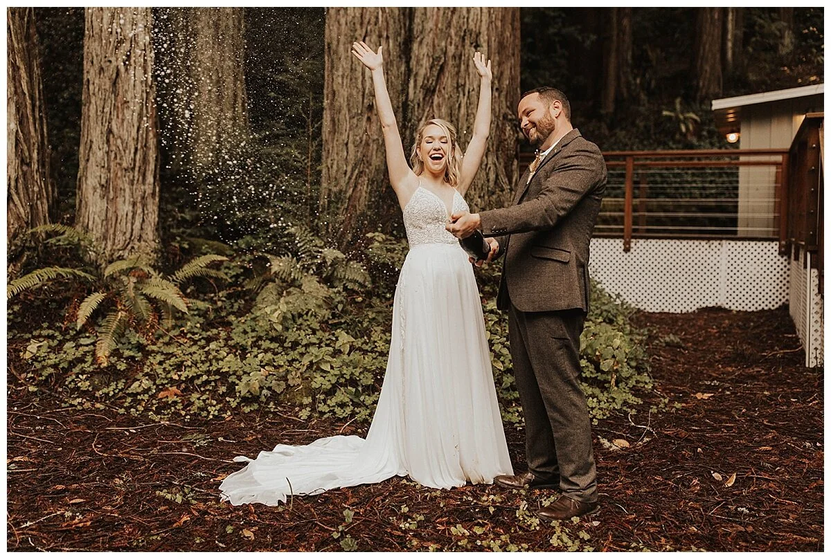 Haylee + Chad's Redwood Elopement