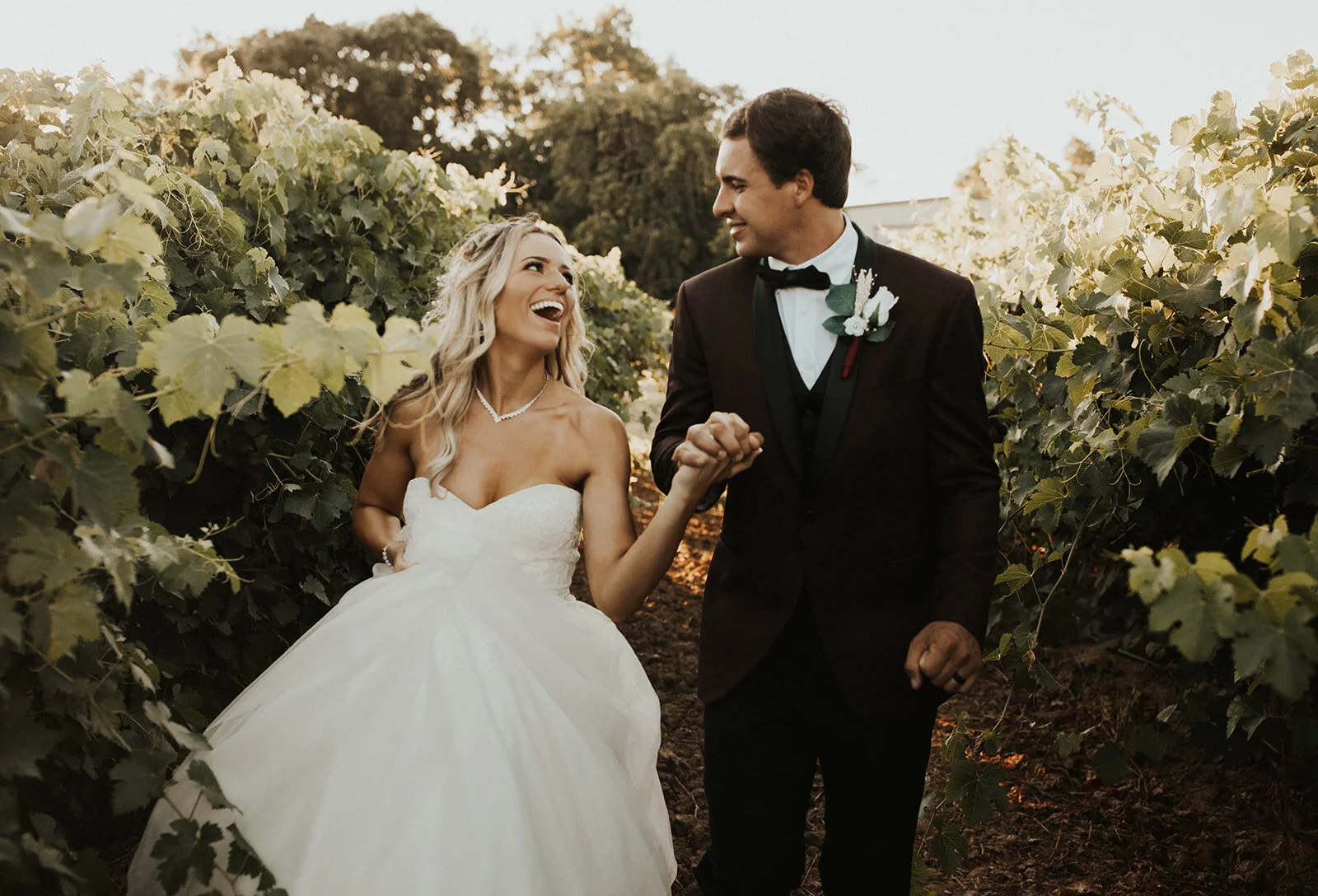 Carolyn + Anthony Elk Grove Vineyard Wedding