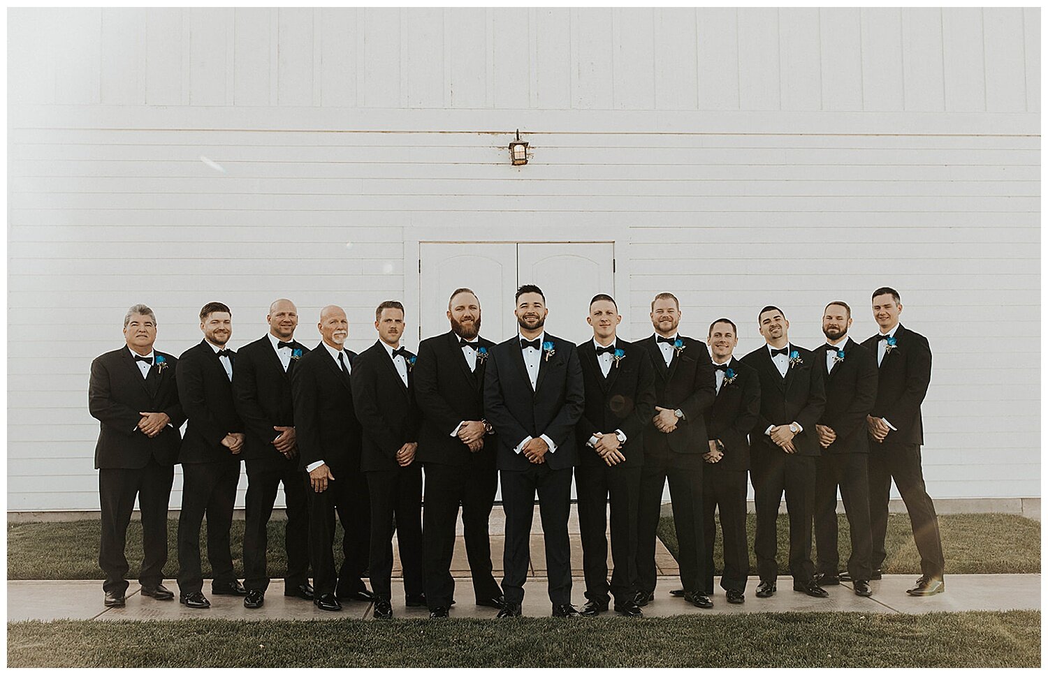groom and groomsmen