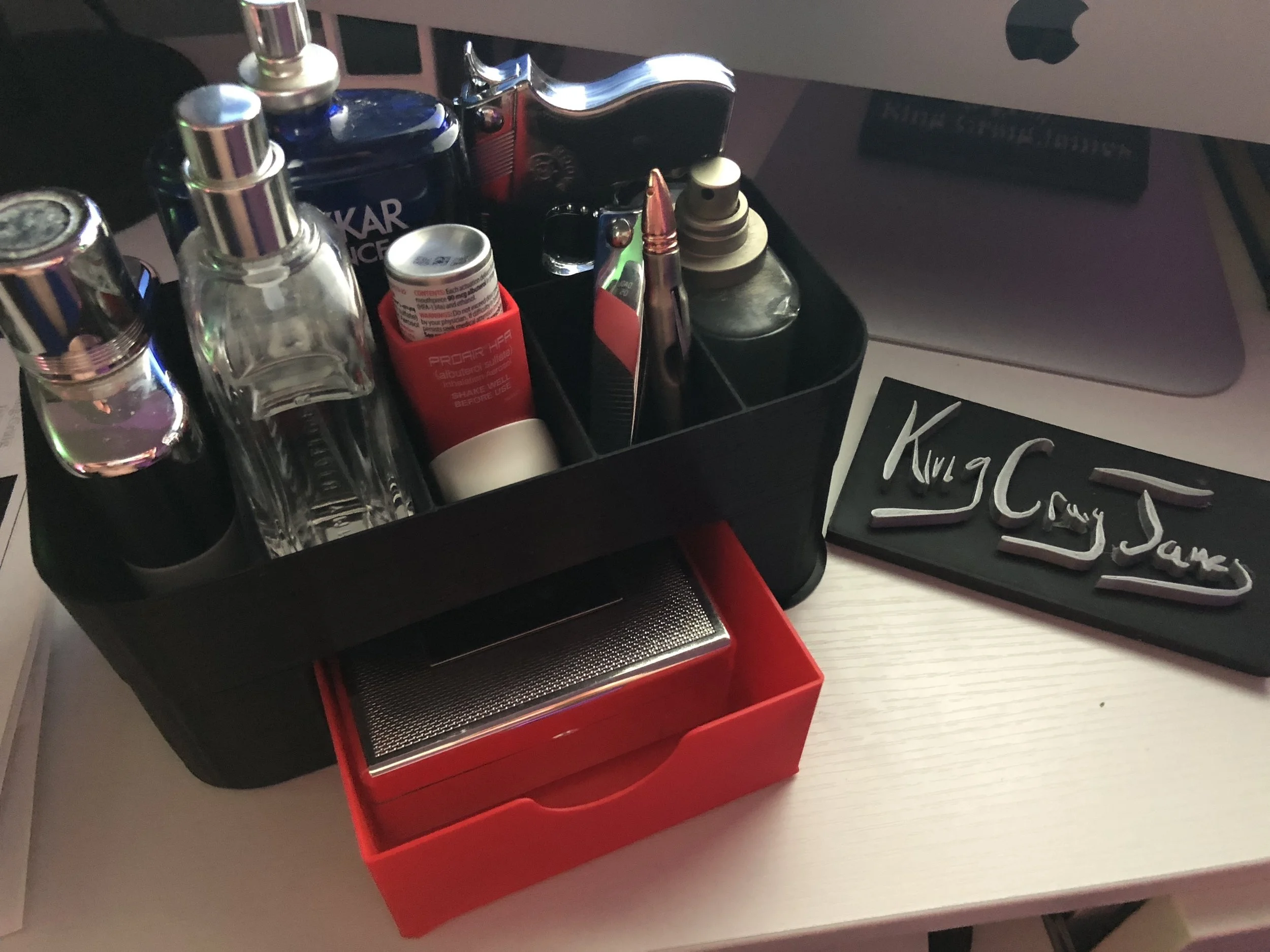 3D Printed cologne storage box