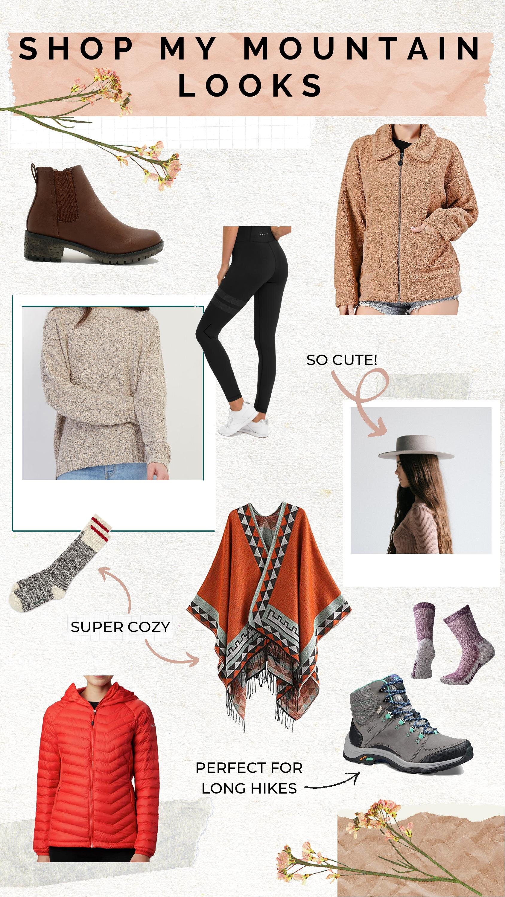 What to wear to look cute when hiking in the mountains. — thelosttwo