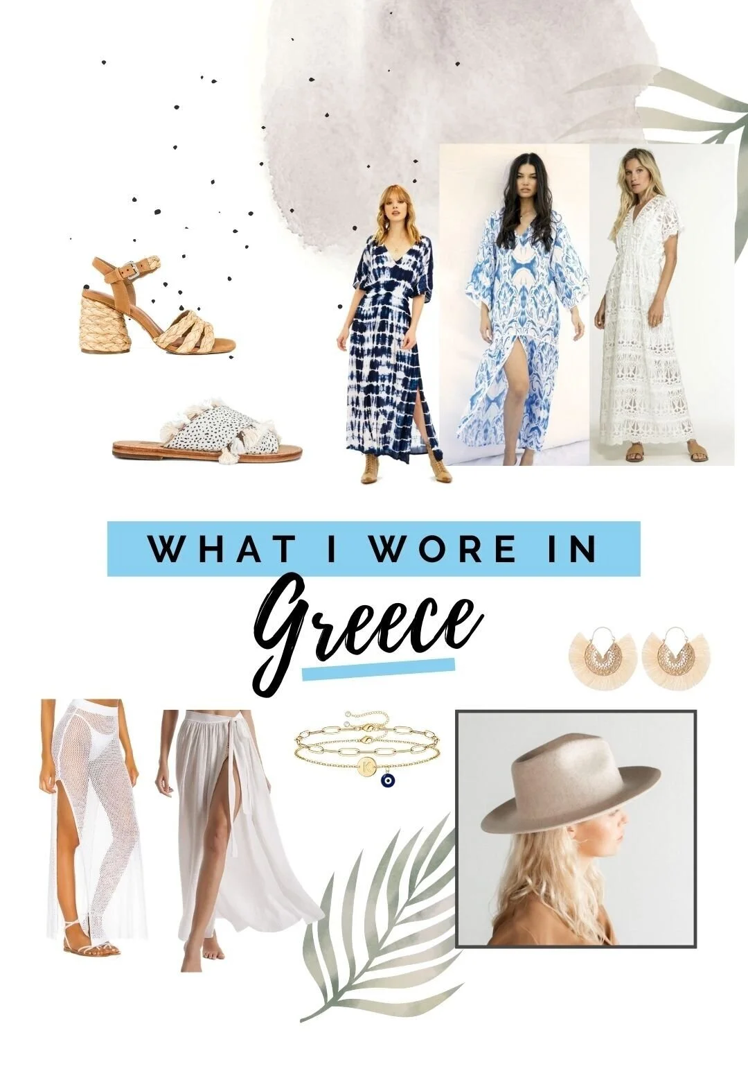 What I Wore in Greece (Greece Outfit Inspo)