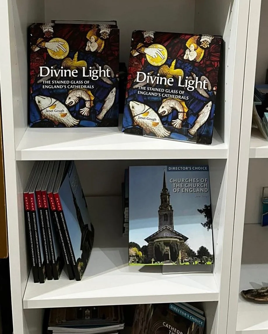 So my new book 📕 Divine Light, the Stained Glass of England&rsquo;s Cathedrals is off the starting block @boshamwalk and in time for the Bank Holiday weekend - with a prelaunch 10% discount!

You can also buy online with CPO/Yeomans at https://www.c