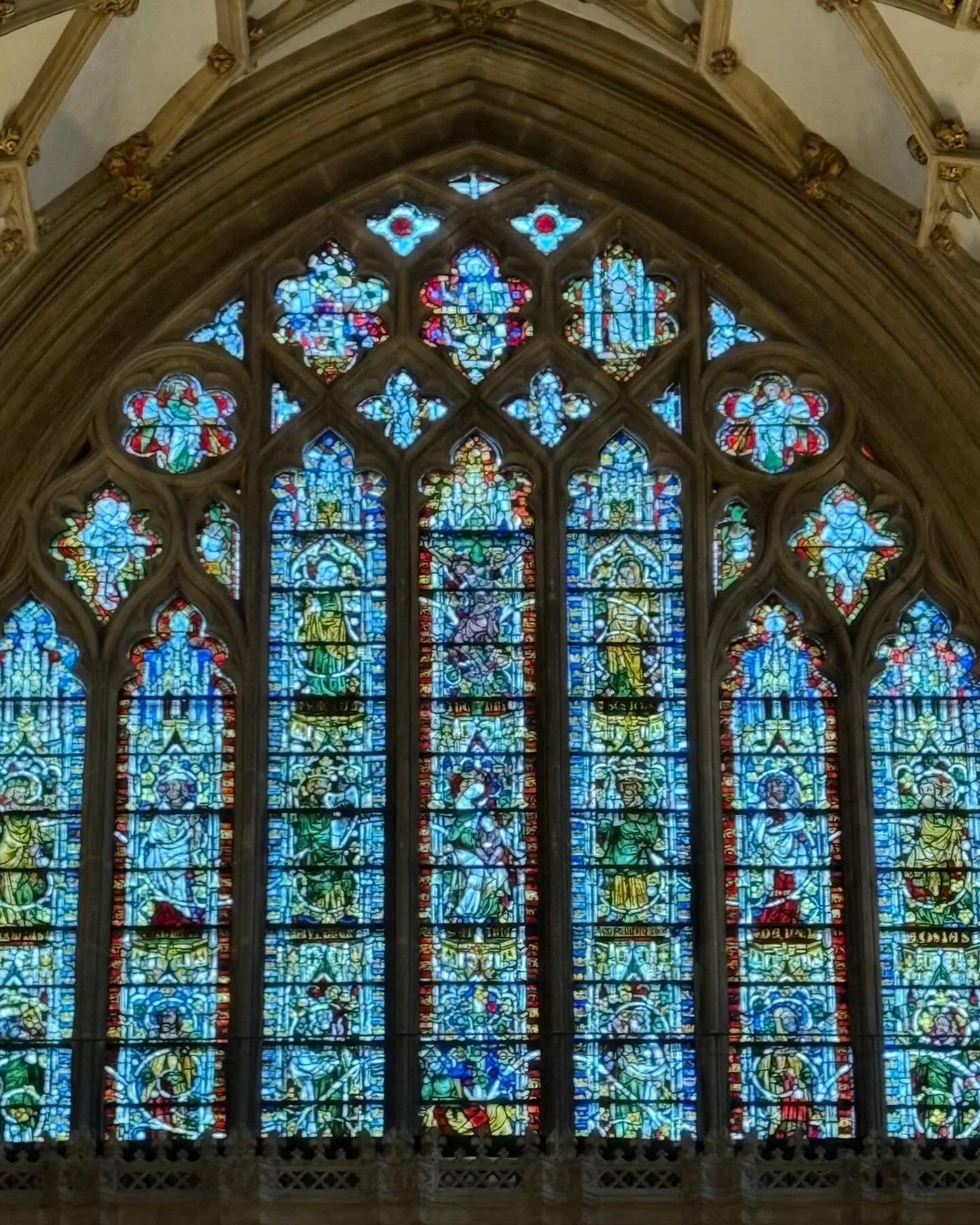 Really proud that @English cathedrals has chosen Divine Light as the inspiration for its Advent &amp; Christmas campaign &mdash; sharing one stained-glass window from each cathedral over the next 45 days.

It&rsquo;s a beautiful nationwide journey th