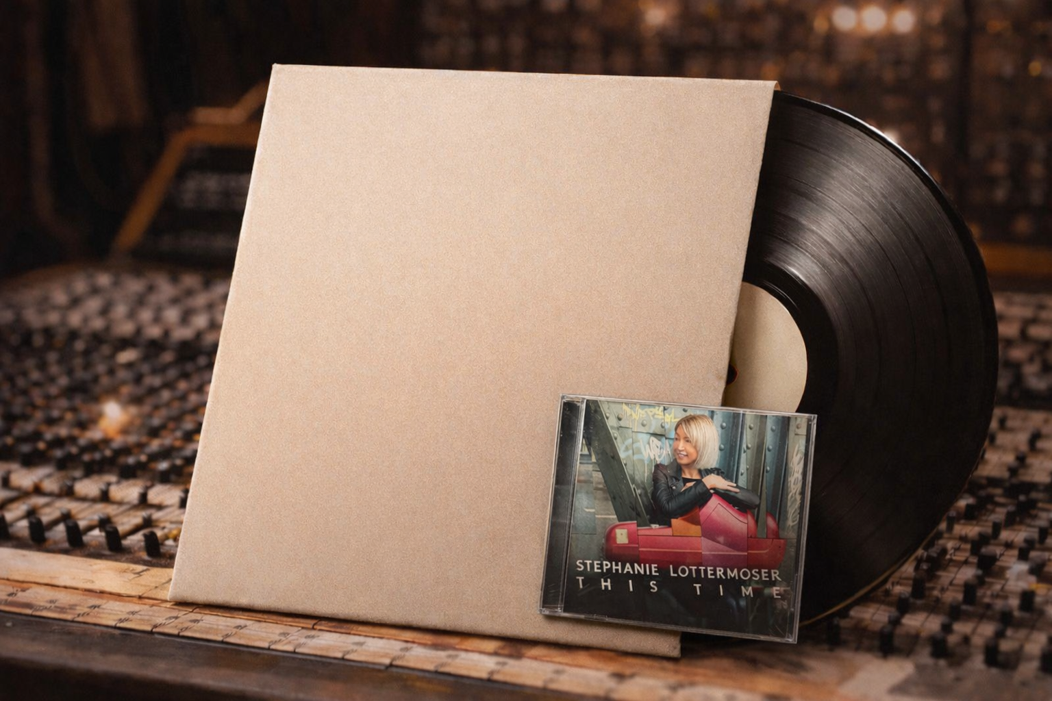 limitiertes BUNDLE: STEPHANIE LOTTERMOSER live (LP) & THIS TIME (CD)