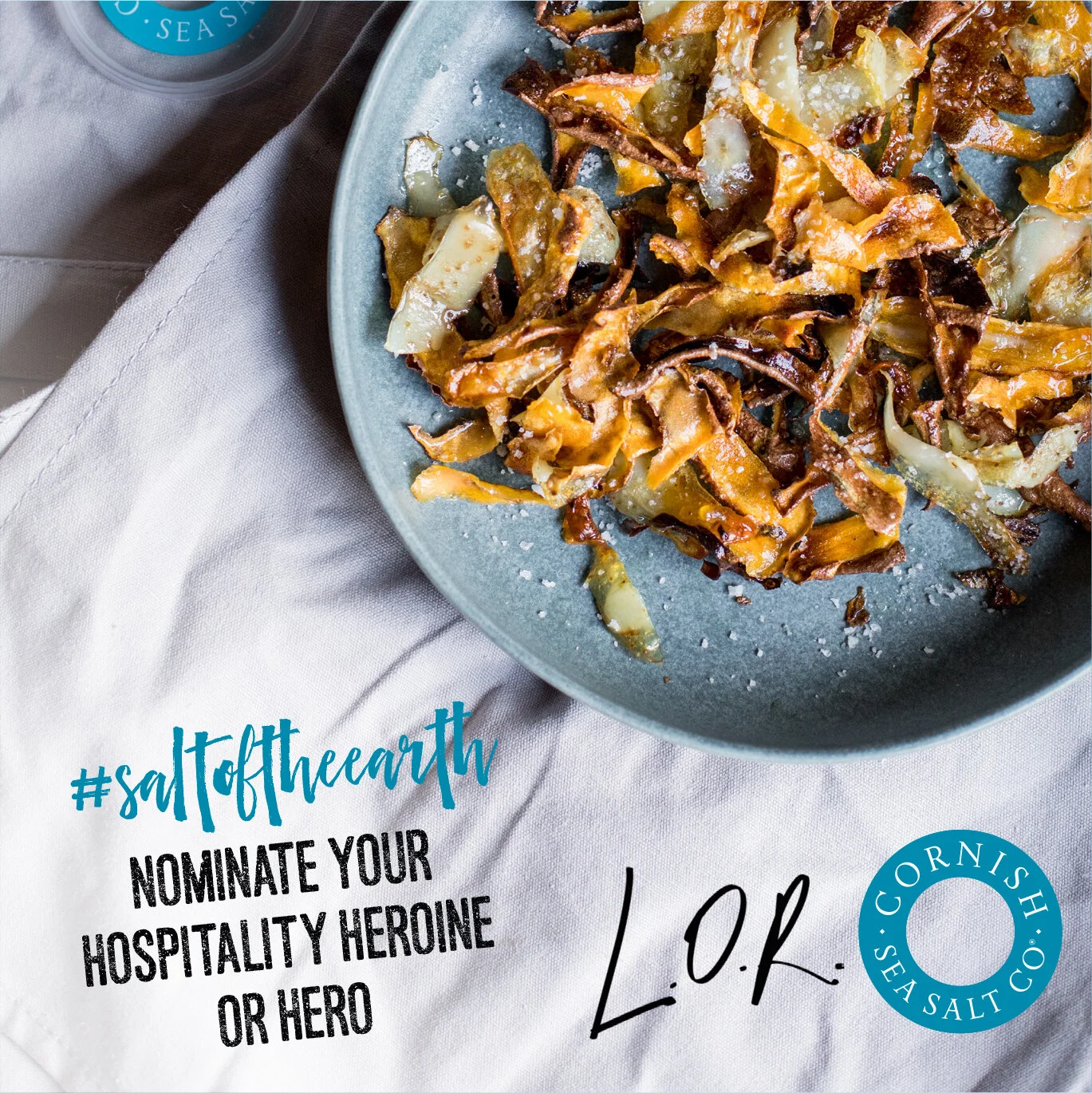 Nominate your #saltoftheearth with Cornish Sea Salt