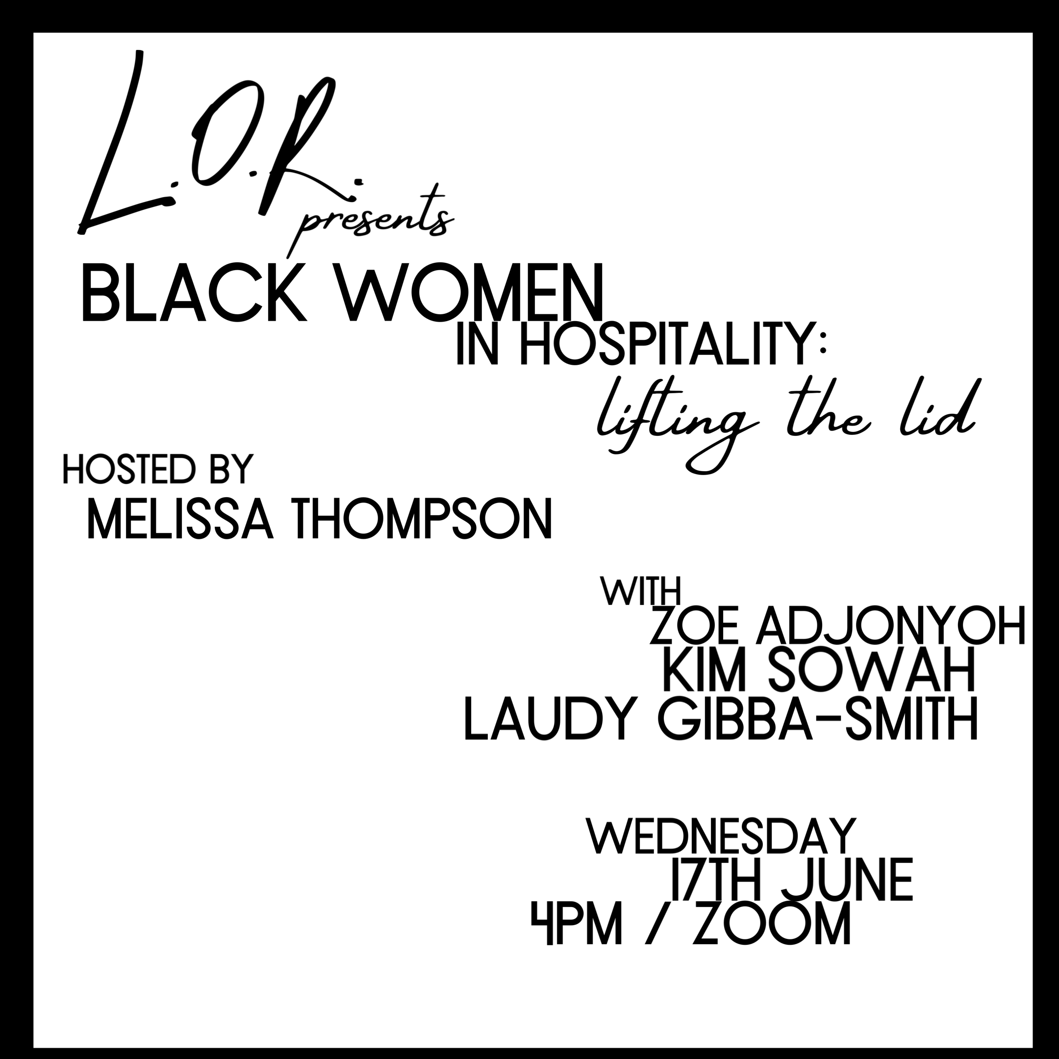 Black Women in Hospitality: Lifting the lid
