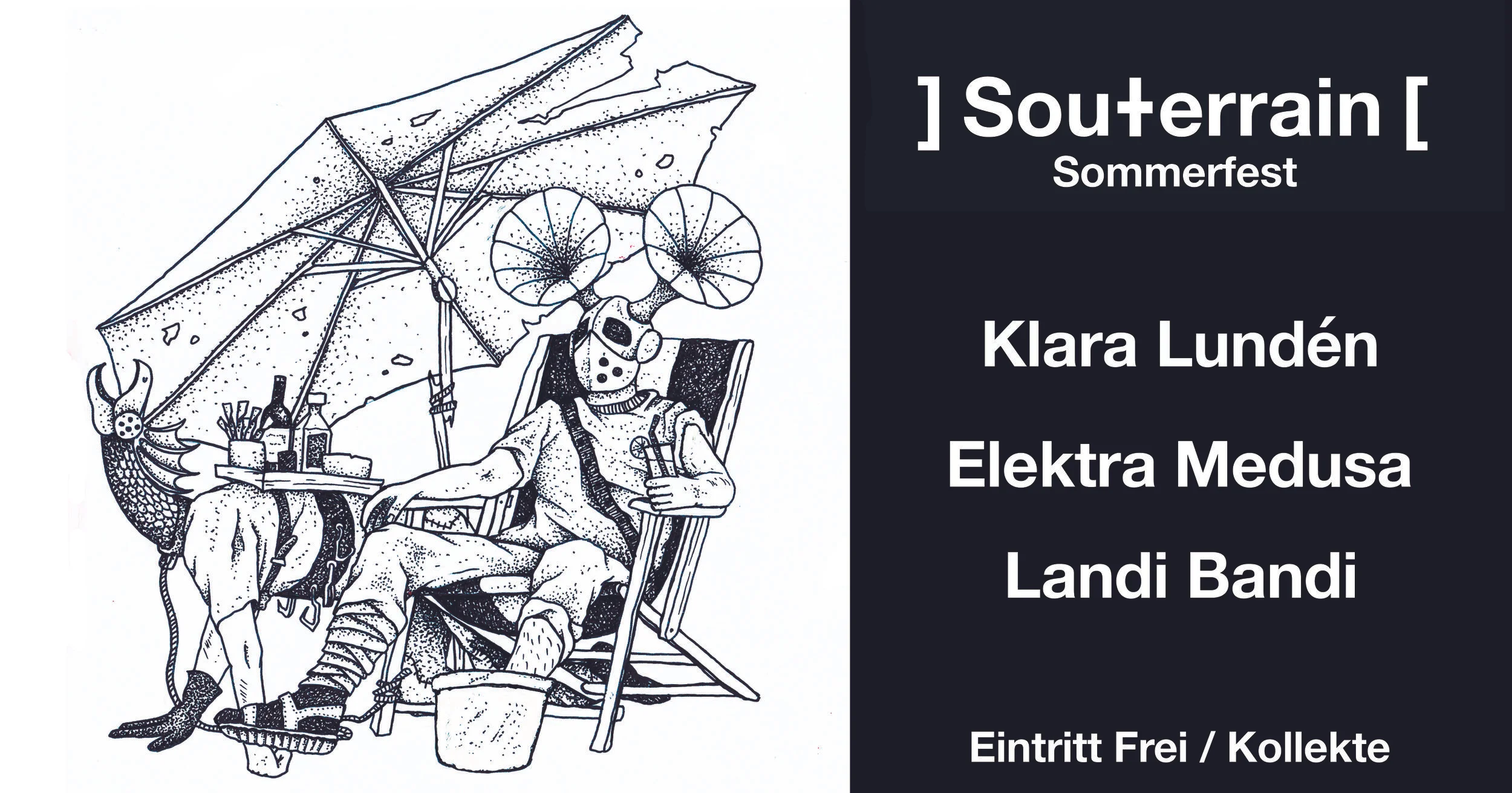 Festival Souterrain Sommerfest - Draussen & Umsonst