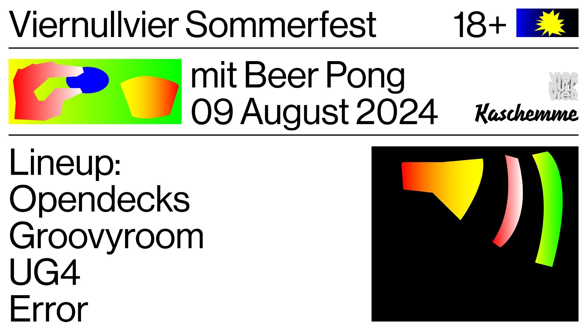 Viernullvier Sommerfest