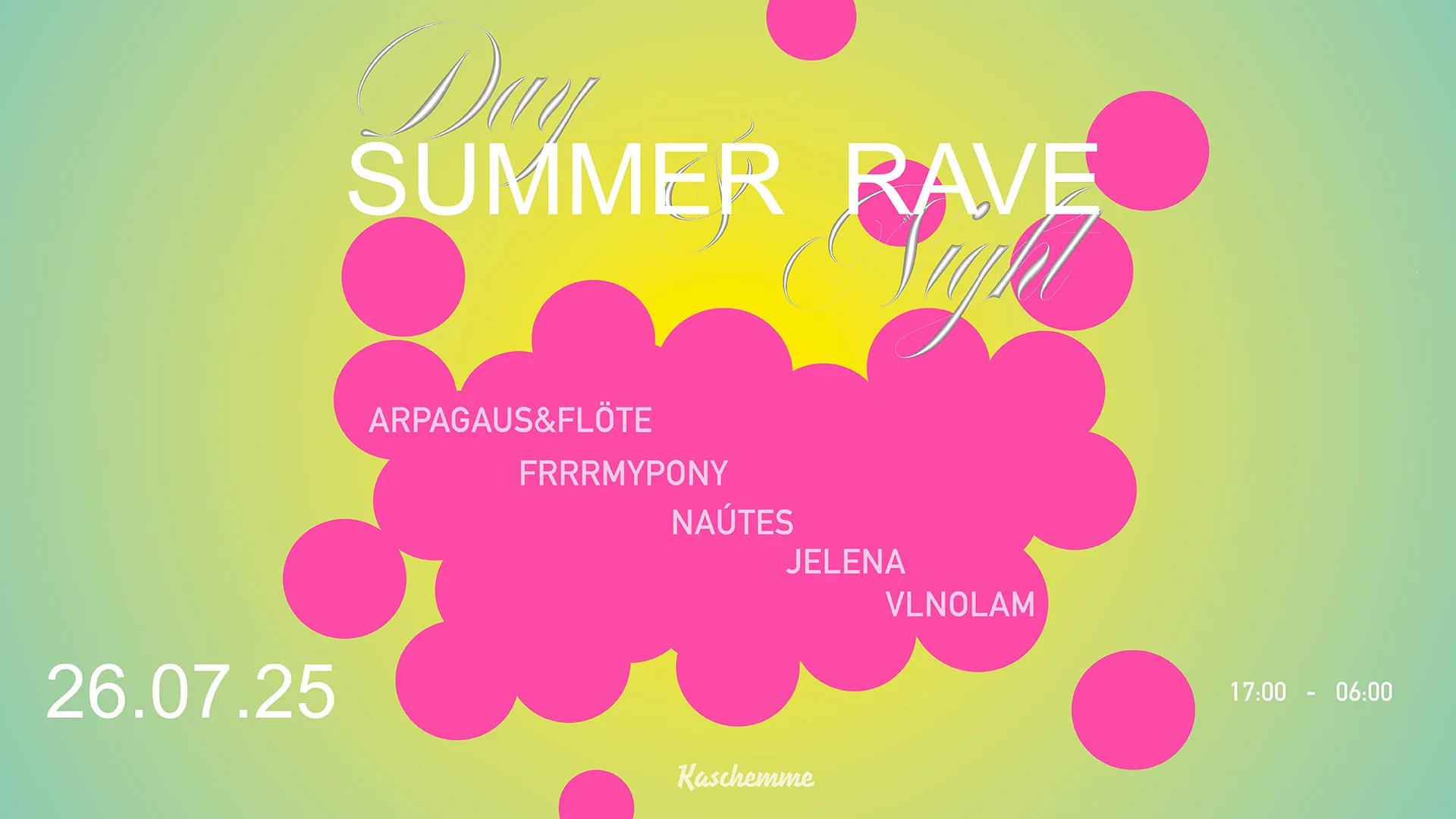 SUMMER RAVE // Day & Night