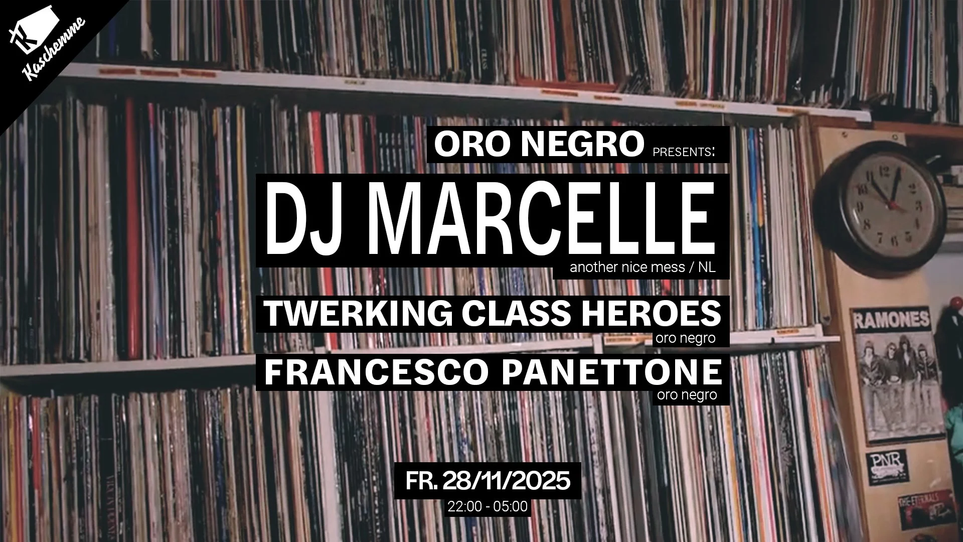 ORO NEGRO presents: DJ MARCELLE