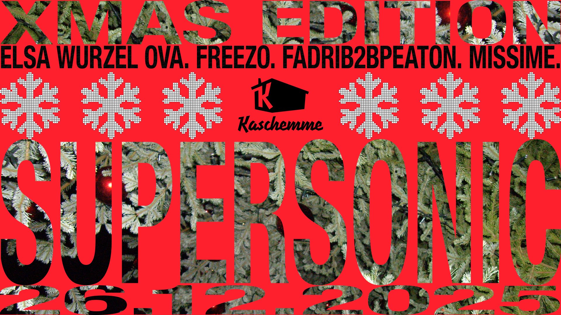 SUPERSONIC //  X-MAS EDITION
