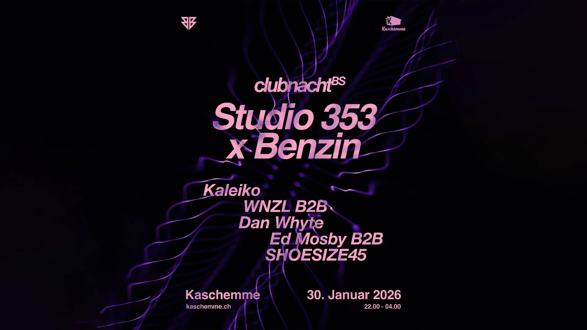 CLUBNACHT BS / STUDIO353 x BENZIN