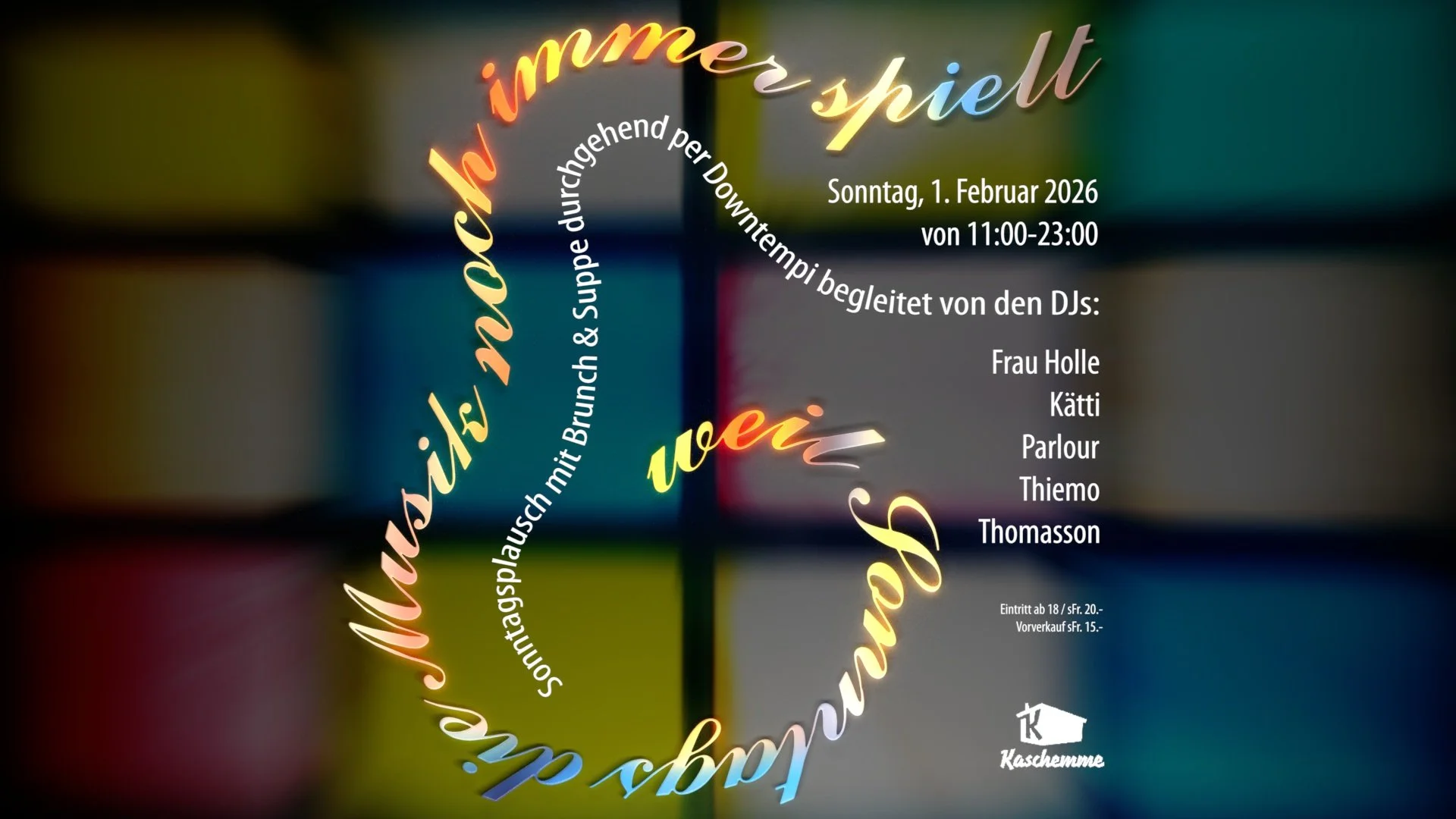 WEIL SONNTAG w/ FRAU HOLLE &amp; Friends