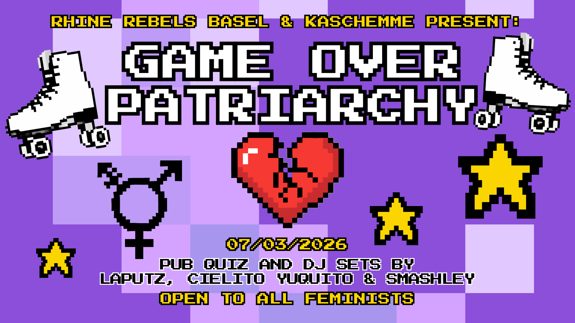 GAME OVER PATRIARCHY!