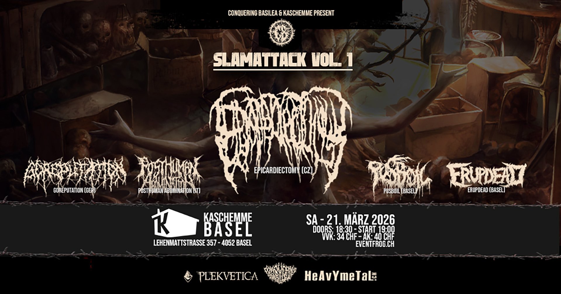 CONQUERING BASILEA: SLAMATTACK VOL. 1