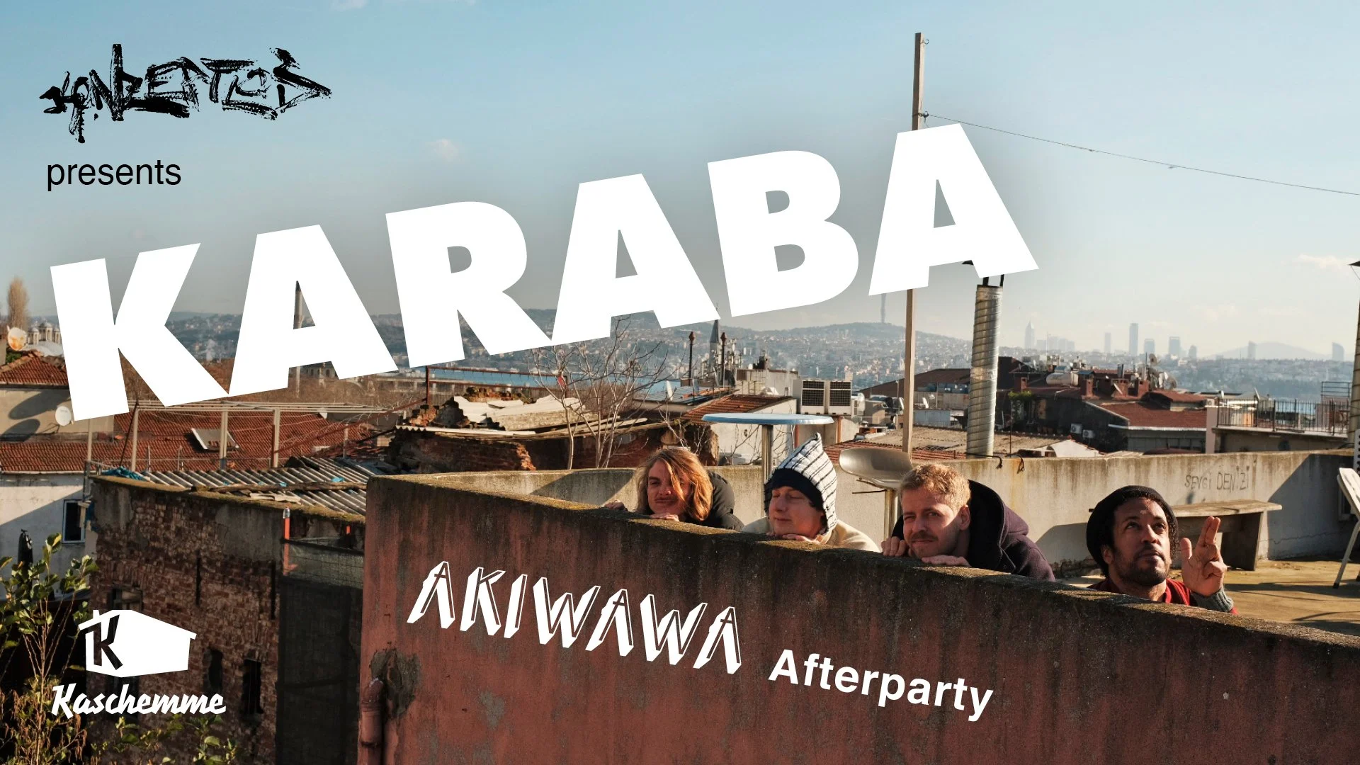 Konzeptlos presents KARABA (LIVE) &amp; AKIWAWA