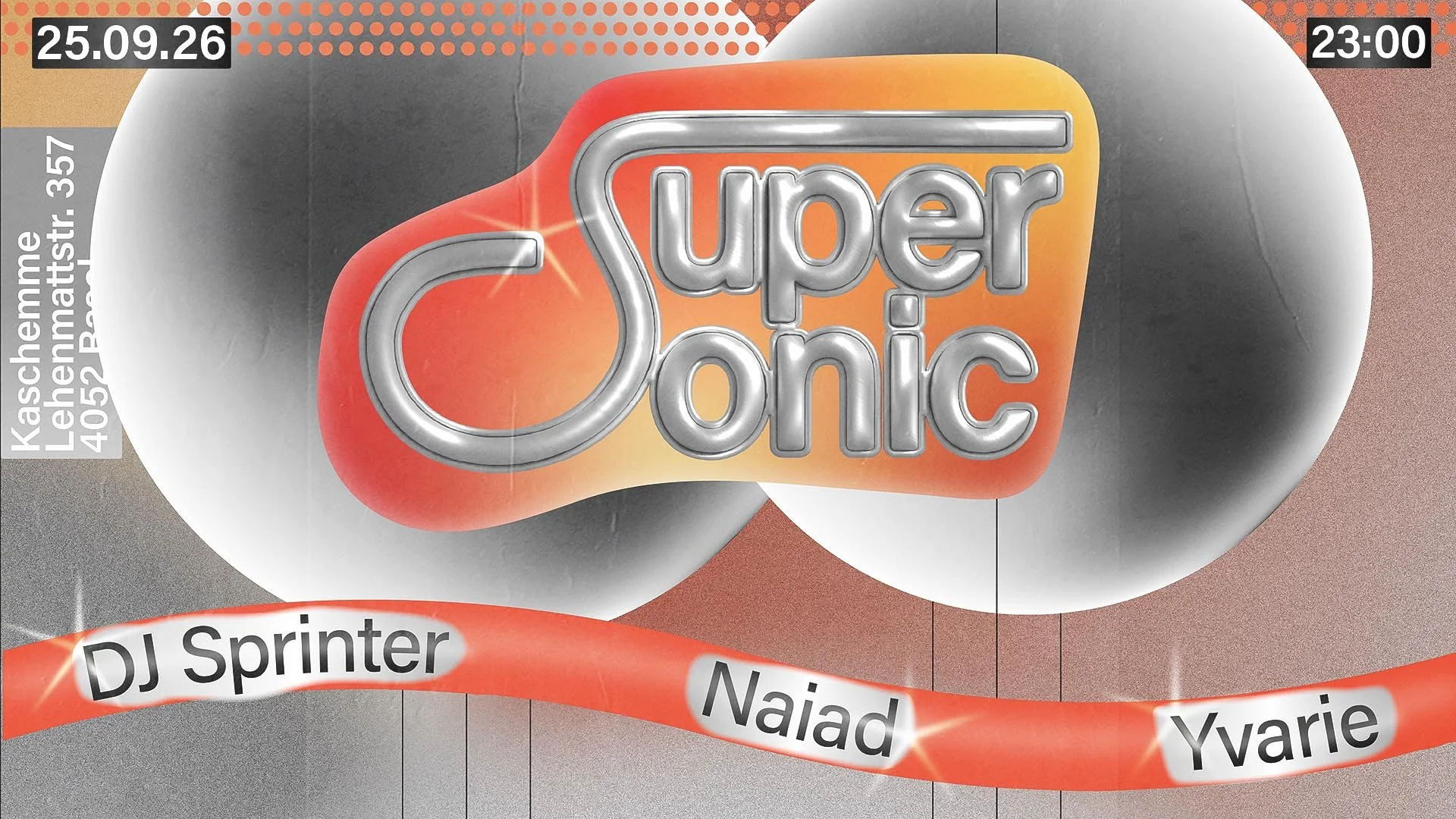 SUPERSONIC w/ DJ SPRINTER