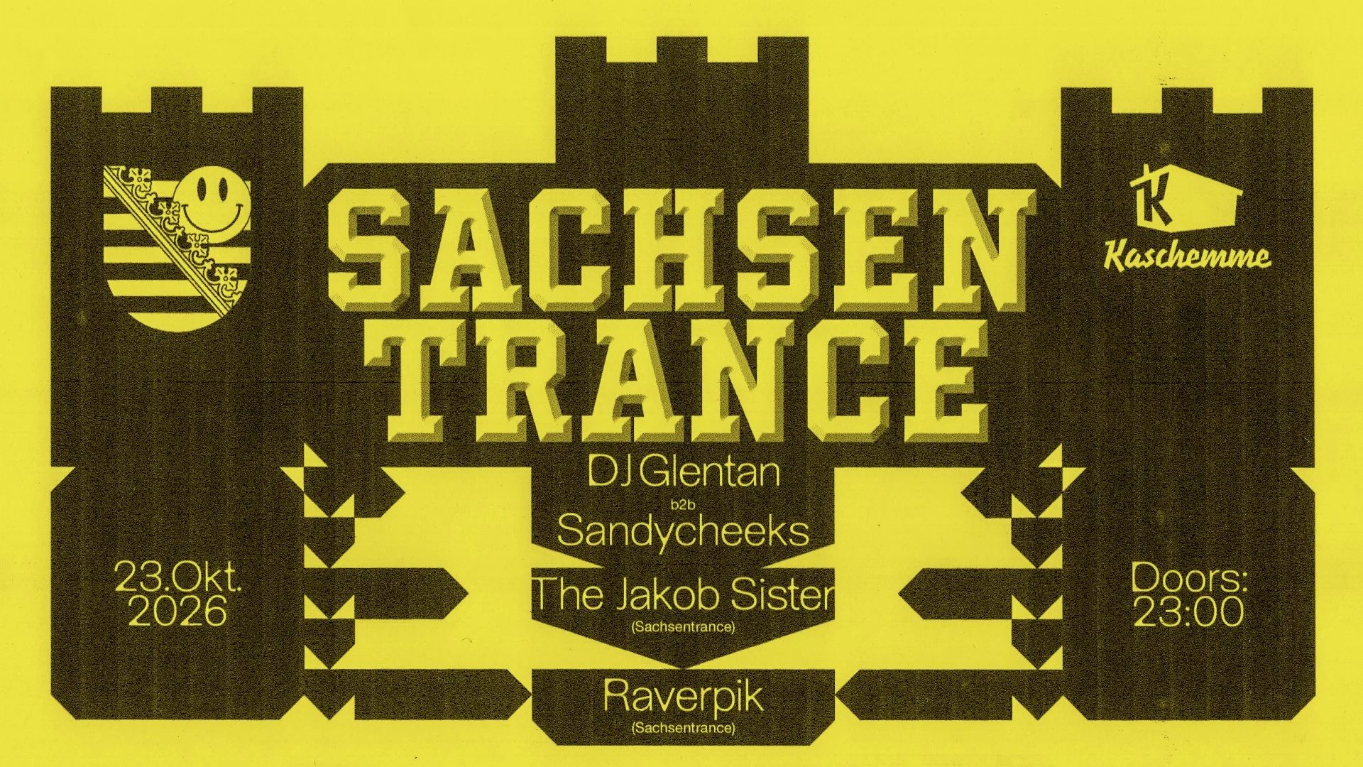SACHSENTRANCE-SHOWCASE w/ RAVERPIK &amp; THE JAKOB SISTER