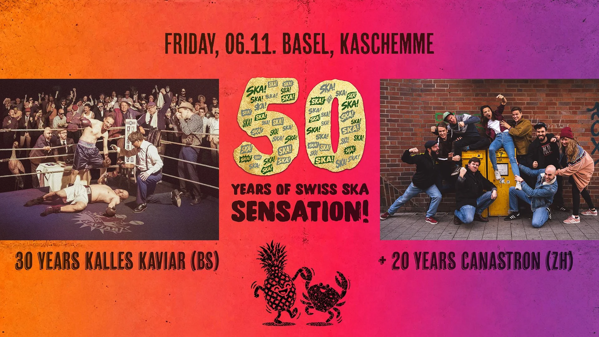 KALLES KAVIAR &amp; CANASTRON -  50 YEARS SWISS SKA SENSATION
