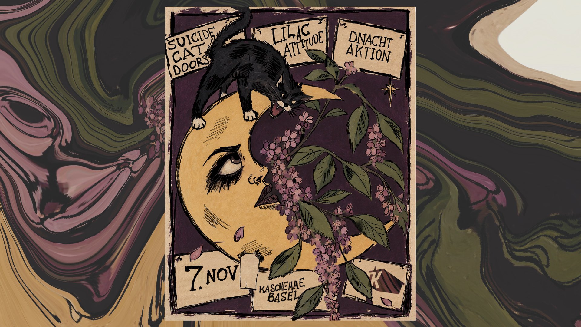 LILAC ATTITUDE &amp; DNACHTAKTION &amp; SUICIDE CATDOORS