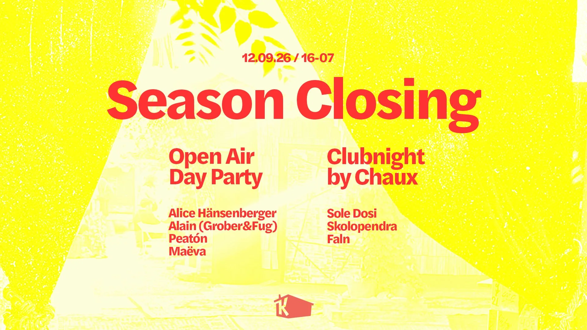 OPENAIR // SEASON CLOSING