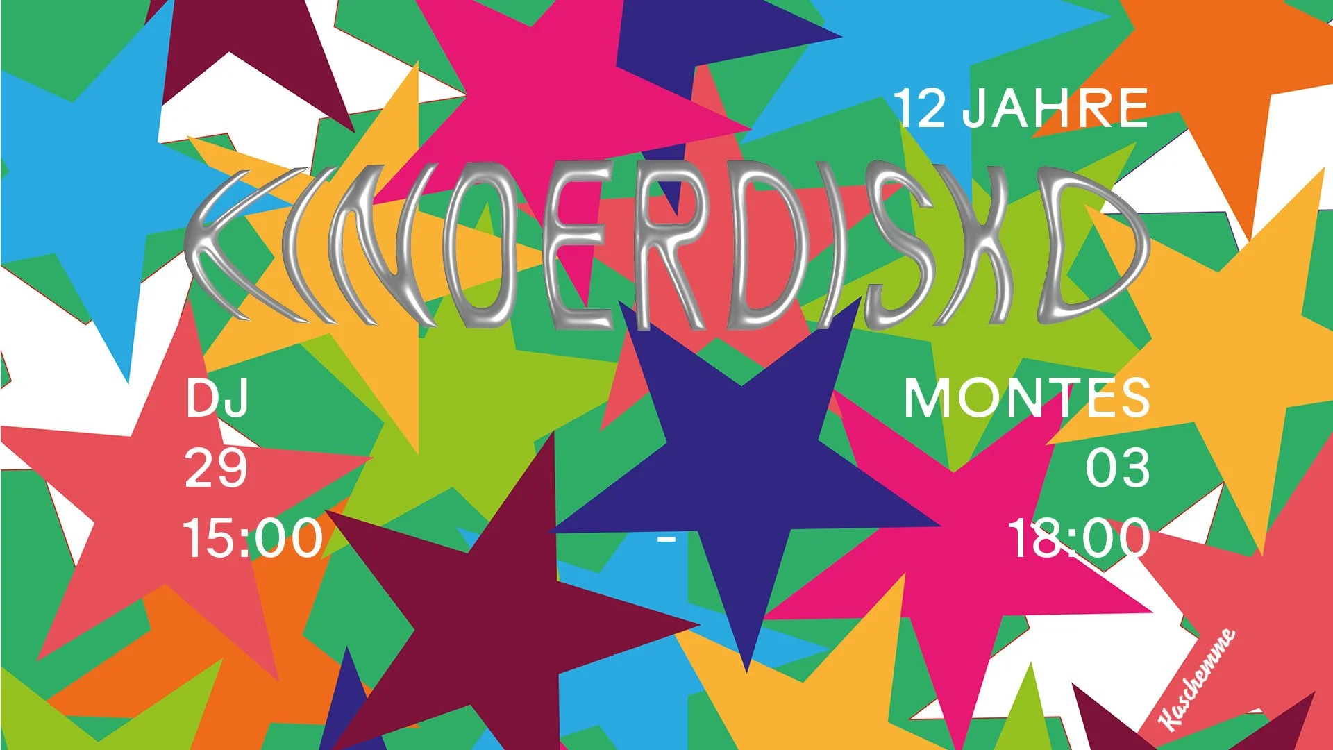 12 JAHRE KINDERDISKO IN DER KASCHEMME