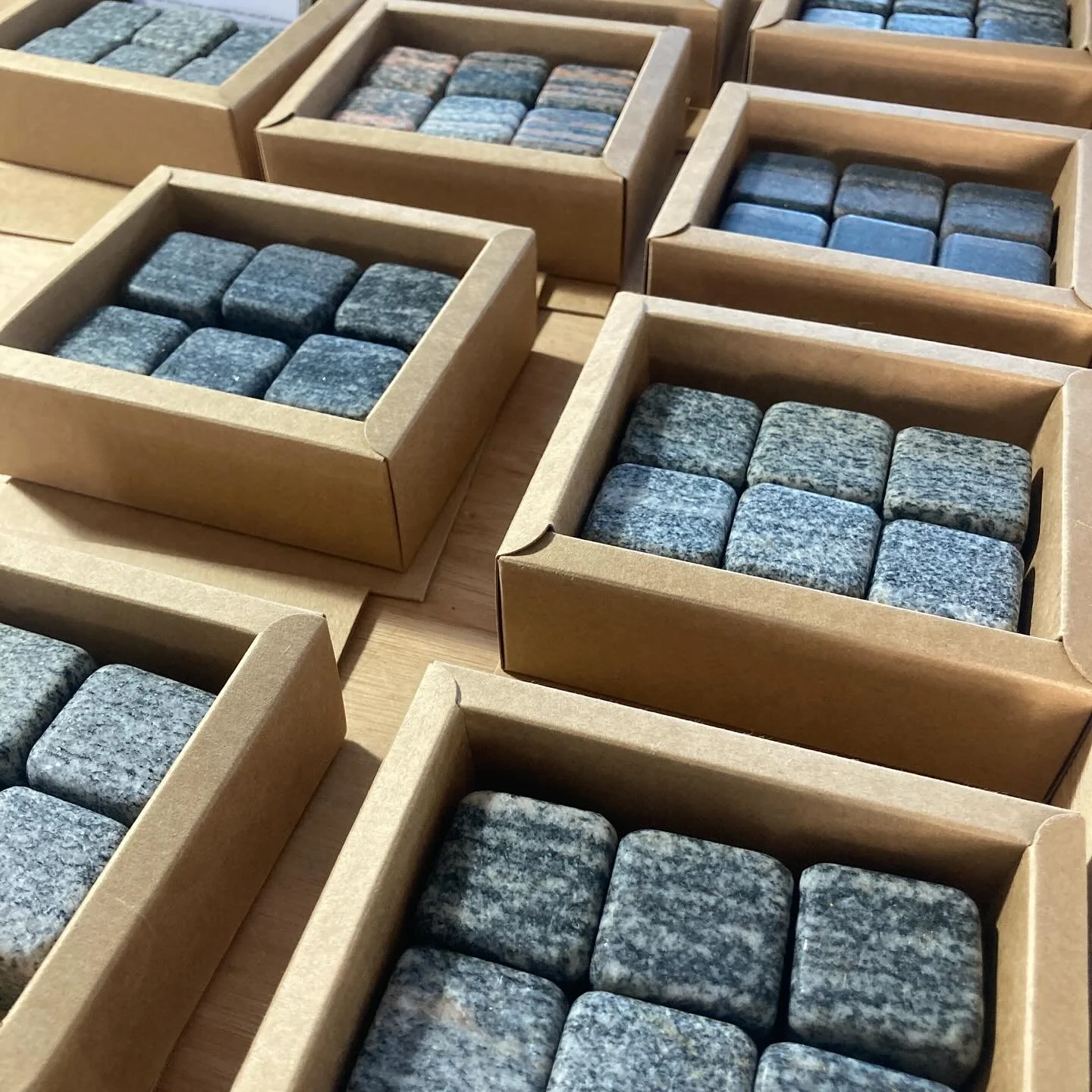 Our last batch of handcarved Lewisian Gneiss cubes for the year is now online!

For your winter drinks &ldquo;on the rocks&rdquo;.

See more and purchase at:
www.gneiss-things.com/gneisscubes

#whiskylovers #gin #christmas2025 #UniqueGifts #IsleofHar