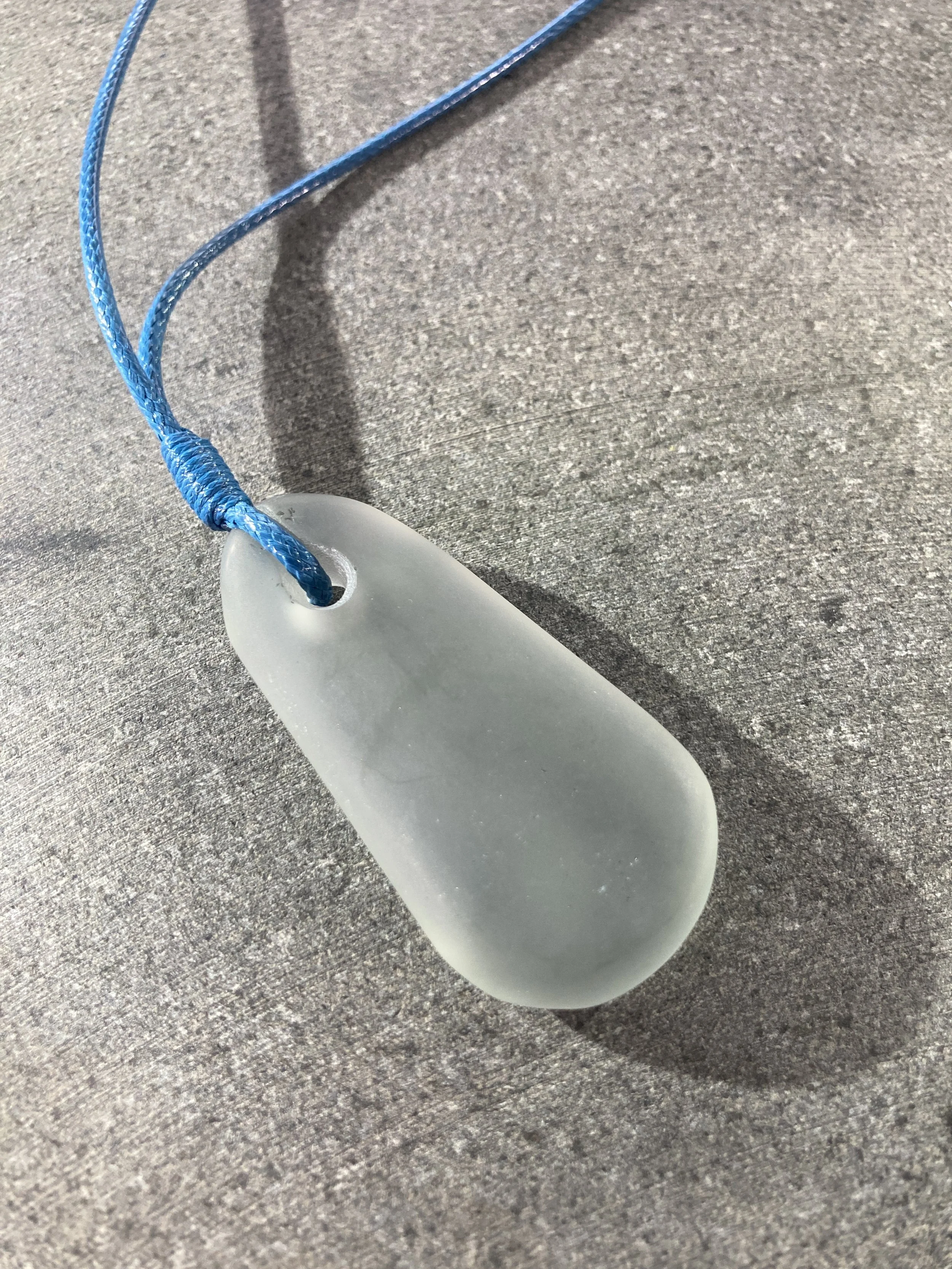 Cut glass pendant - Haar Grey- 040943