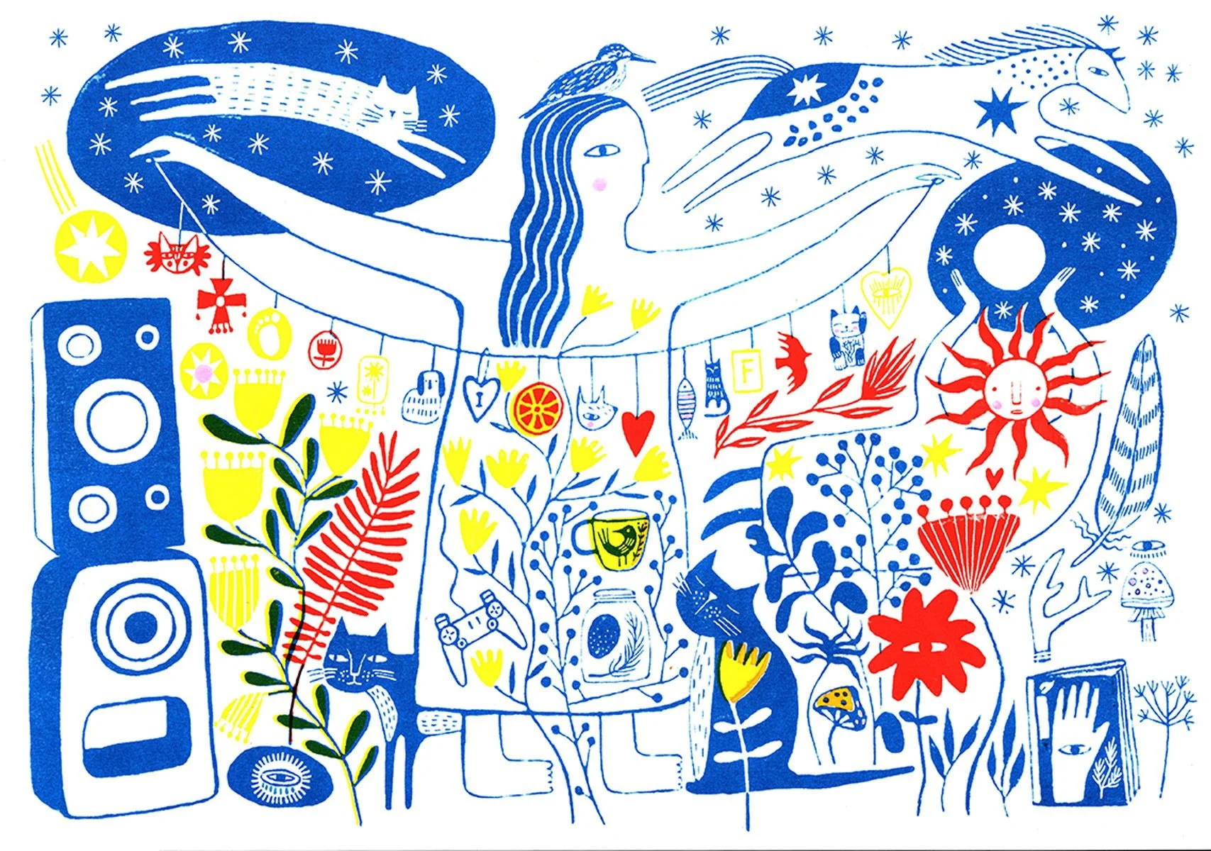 riso 2 horse and cats copy.jpg