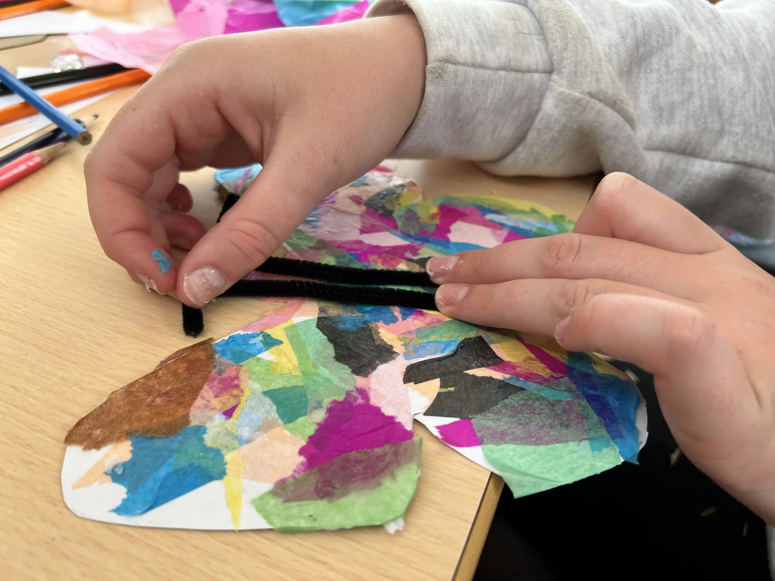 Collaged Creatures - Family Drop-in Craft Activity 