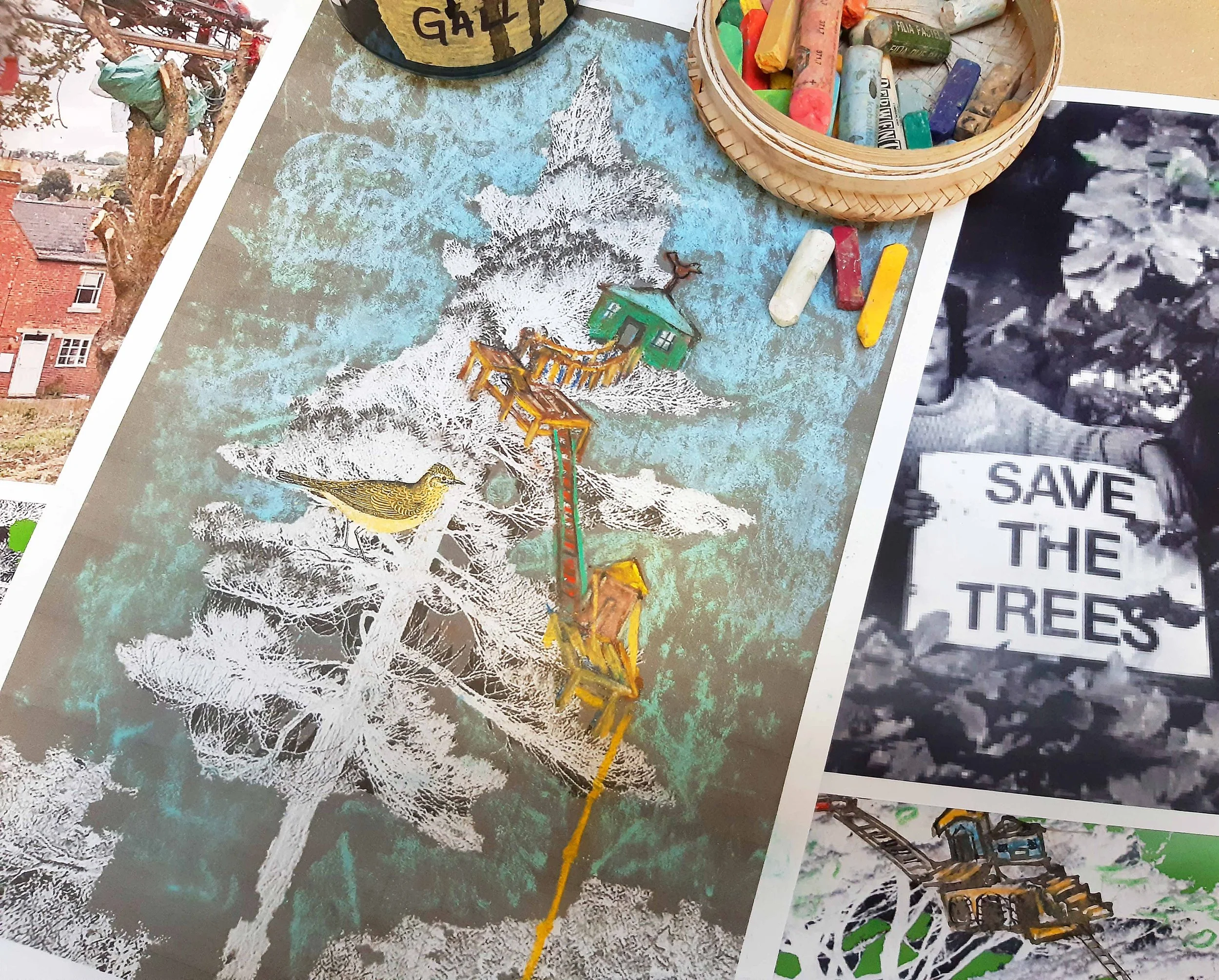 Half Term Family Drop in Workshop: Among the Trees