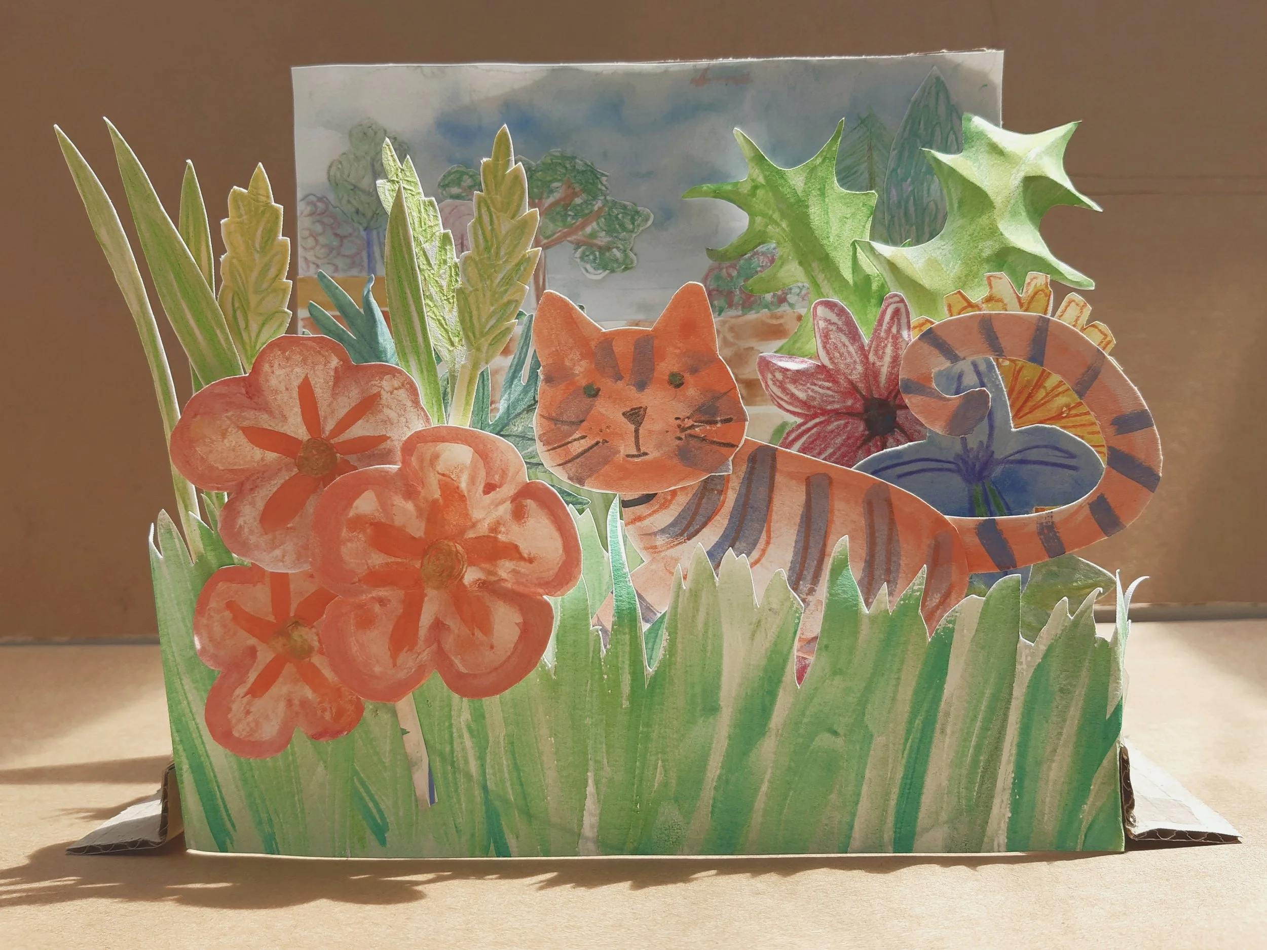 SOLD OUT Wild World - Art Workshop for 7-13s with Alison Cockcroft
