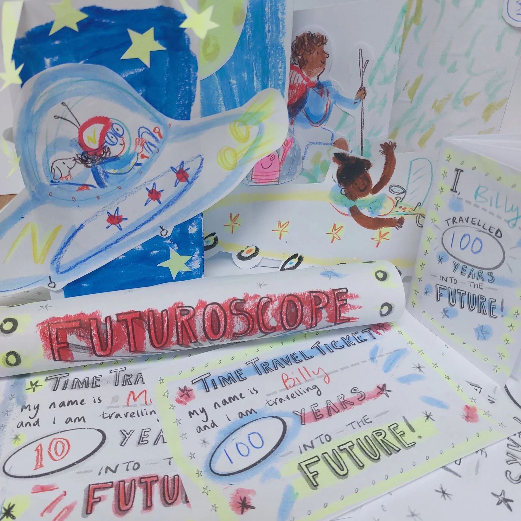Our Fantastic Future! Family Drop-in Workshop with Artist Martha Lightfoot 