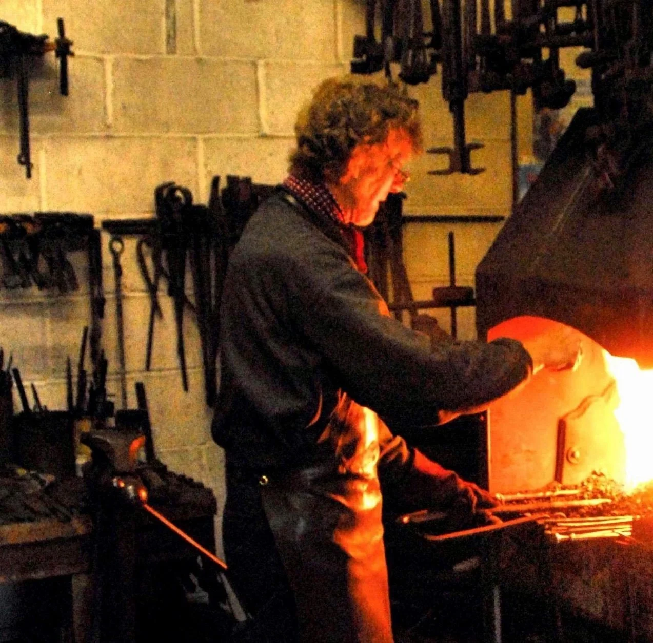 Arrowhead Forging Demonstration with Hector Cole MBE