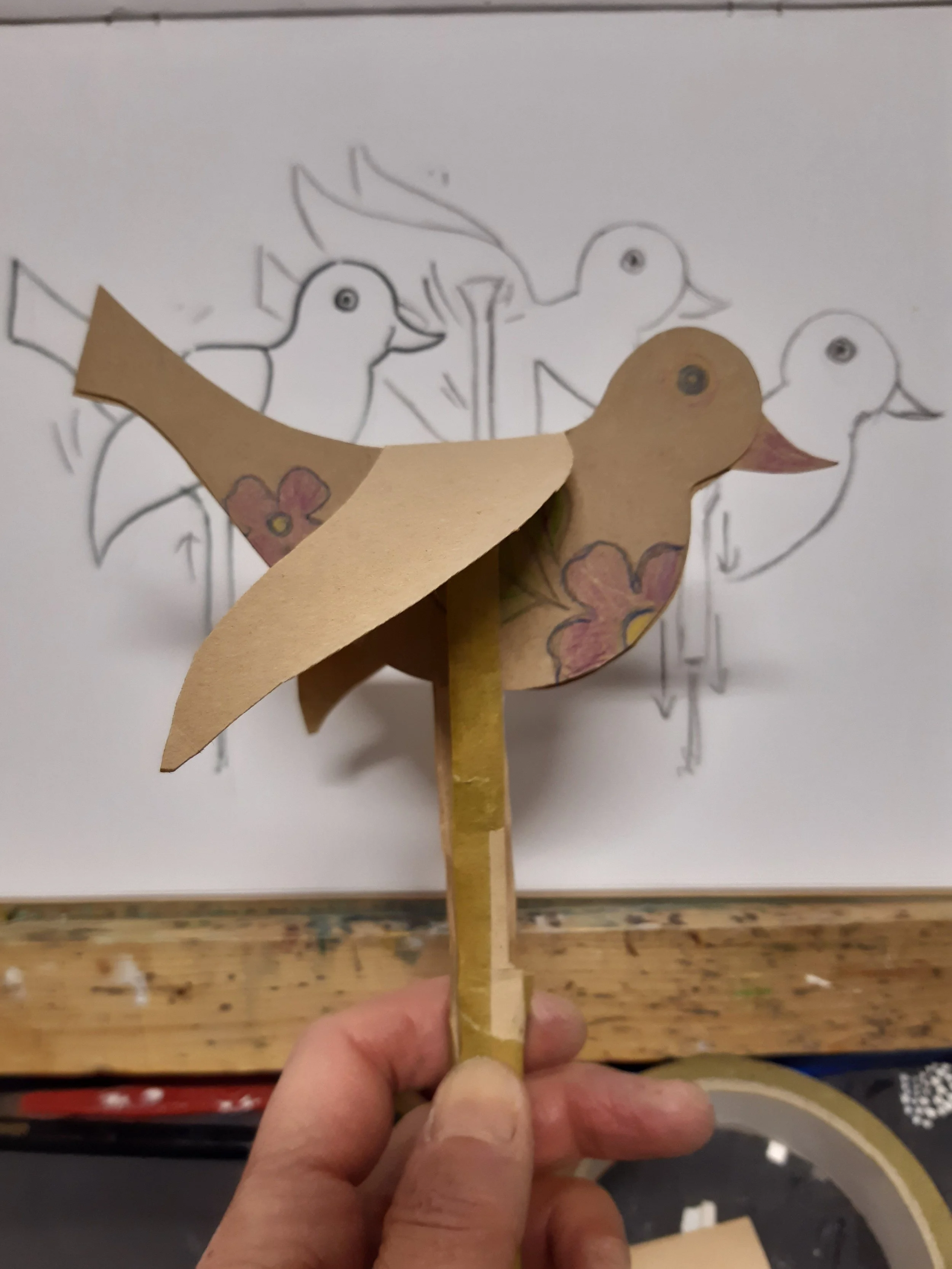 Toy Birds, Butterflies & Snakes - Family Drop in Workshop