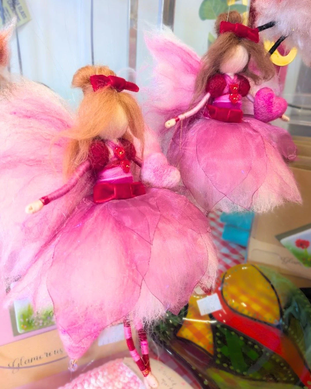 We have some gorgeous Valentine's-inspired products in the museum shop at the moment, including these handmade fairies from @forgetful.fairy.art.studio - why not come and take a look? 💖