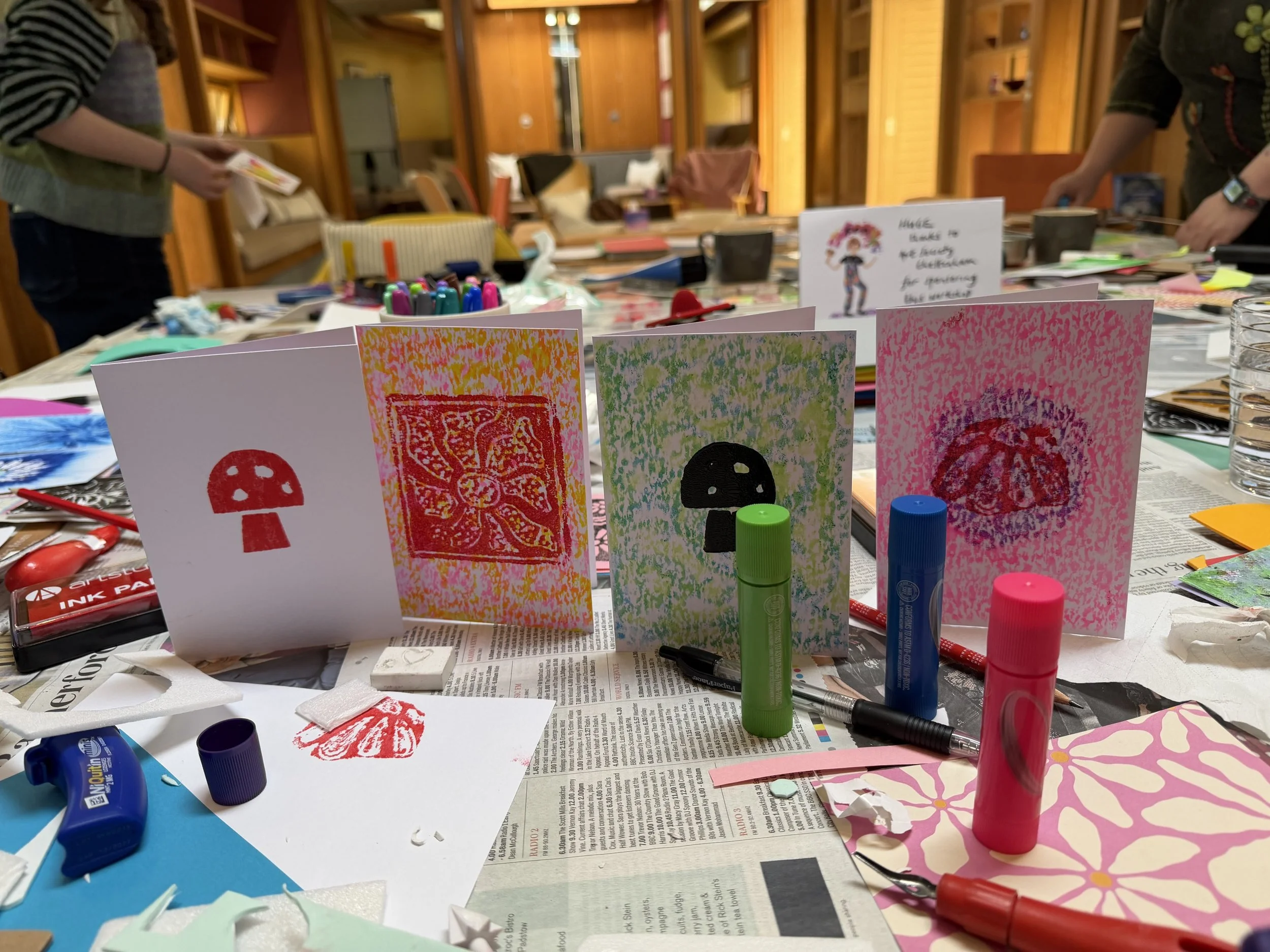 Creative Card Printing Day with Tracy Spiers