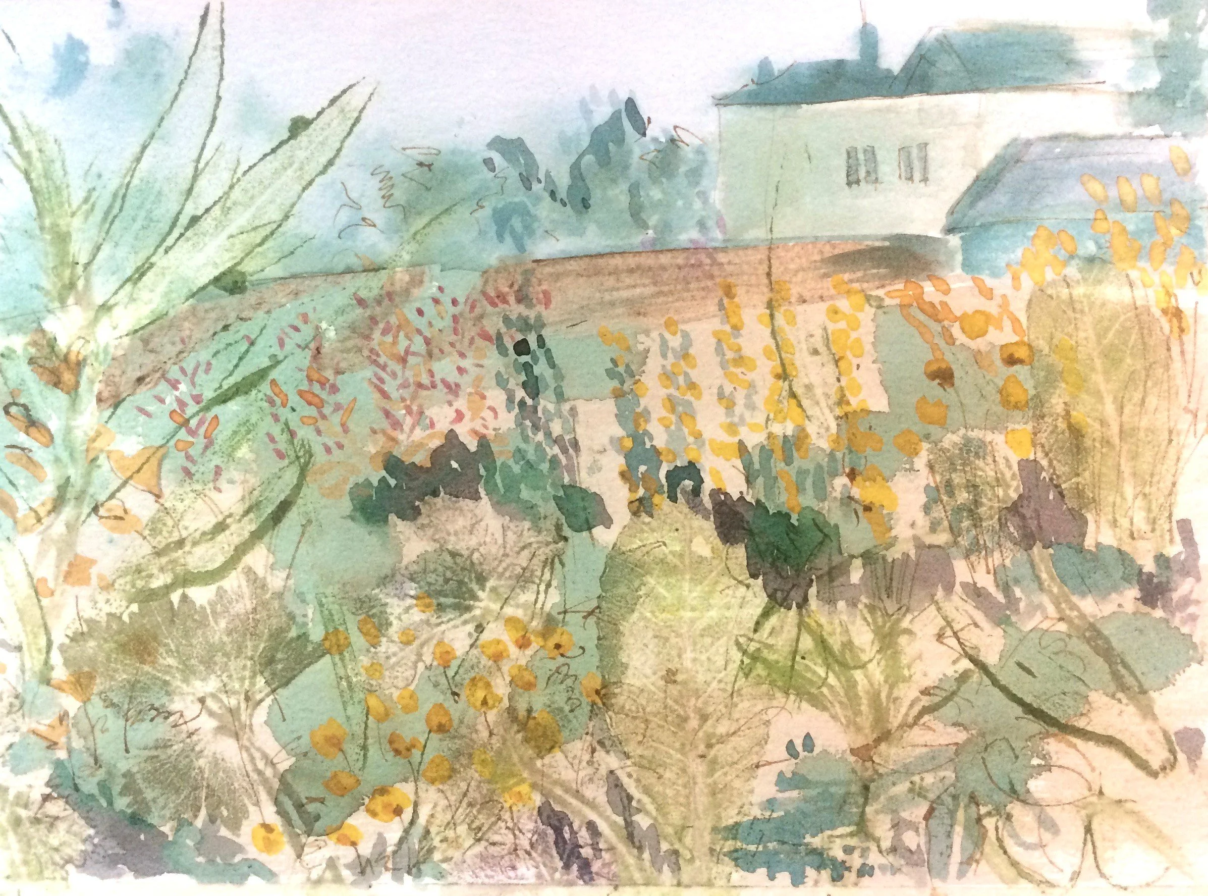 Walled Garden in June by Ruth Illingworth.jpg