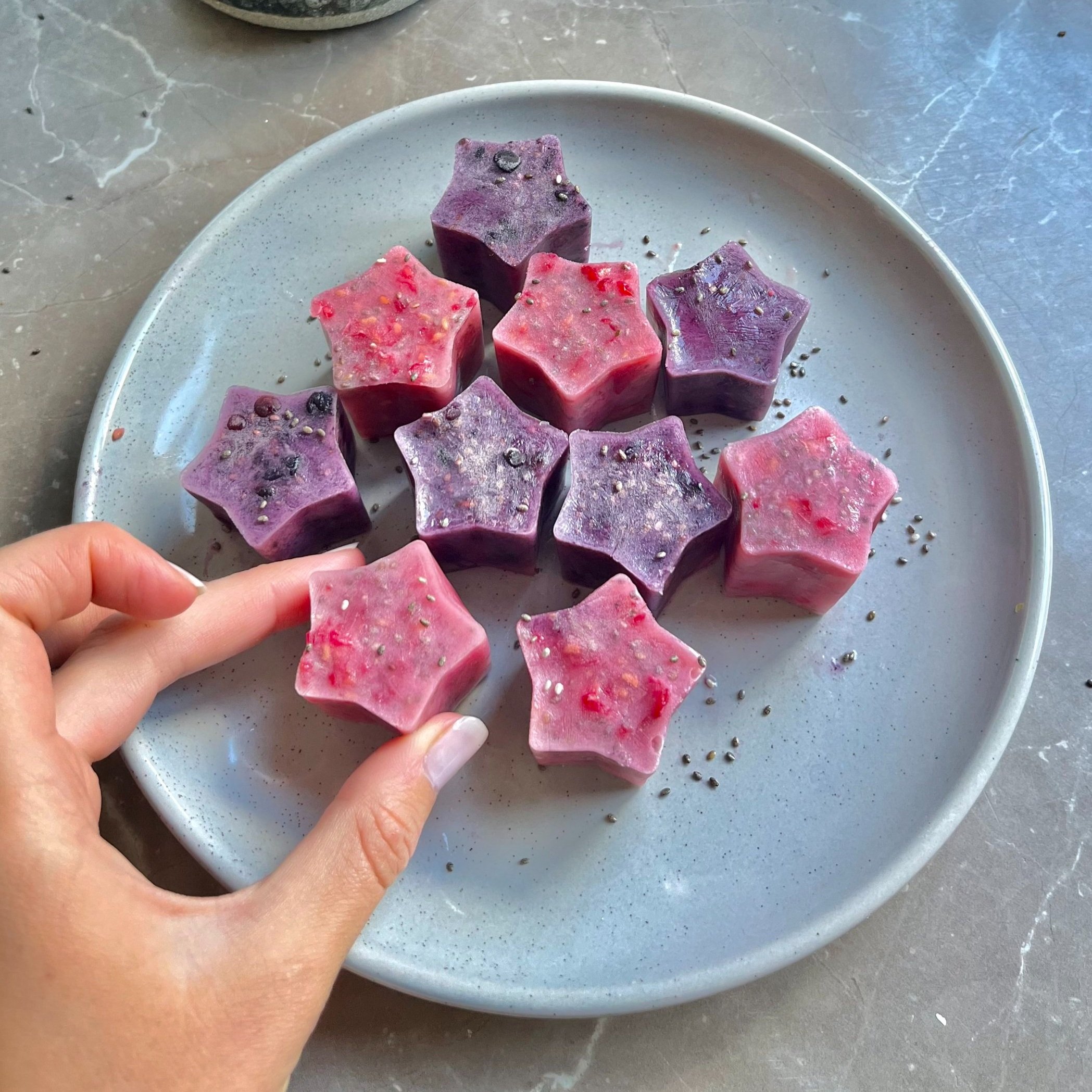Chia Popsicle Bites