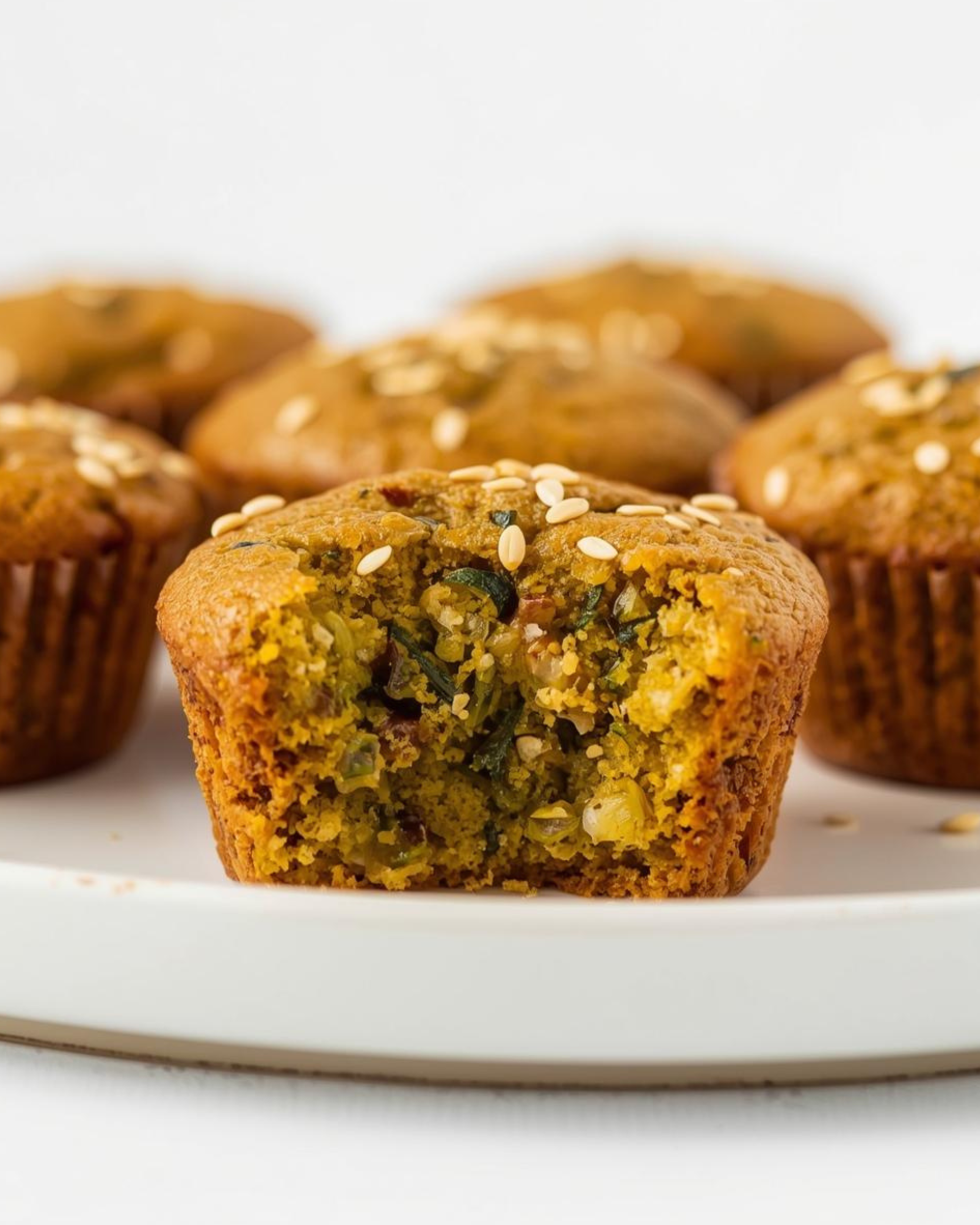 IBS-friendly savoury pumpkin and zucchini vegetable muffins, gentle fibre snack for digestive he