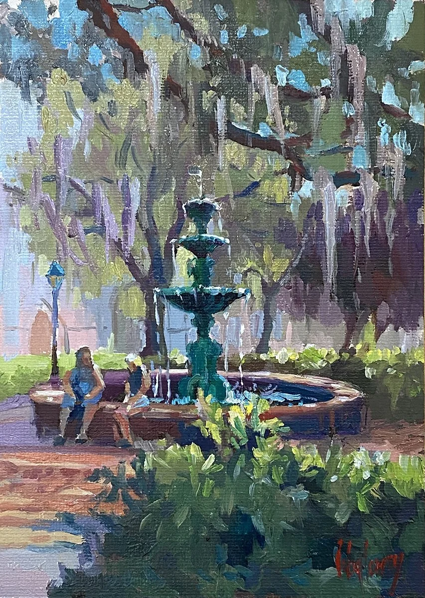 #129: The Fabulous Fountain on Lafayette Square
