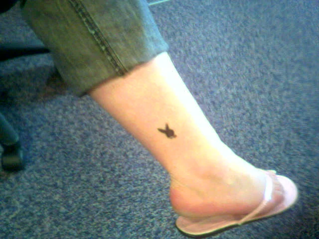 Leanne’s Tattoo - done after her Needle Phobia had been addressed
