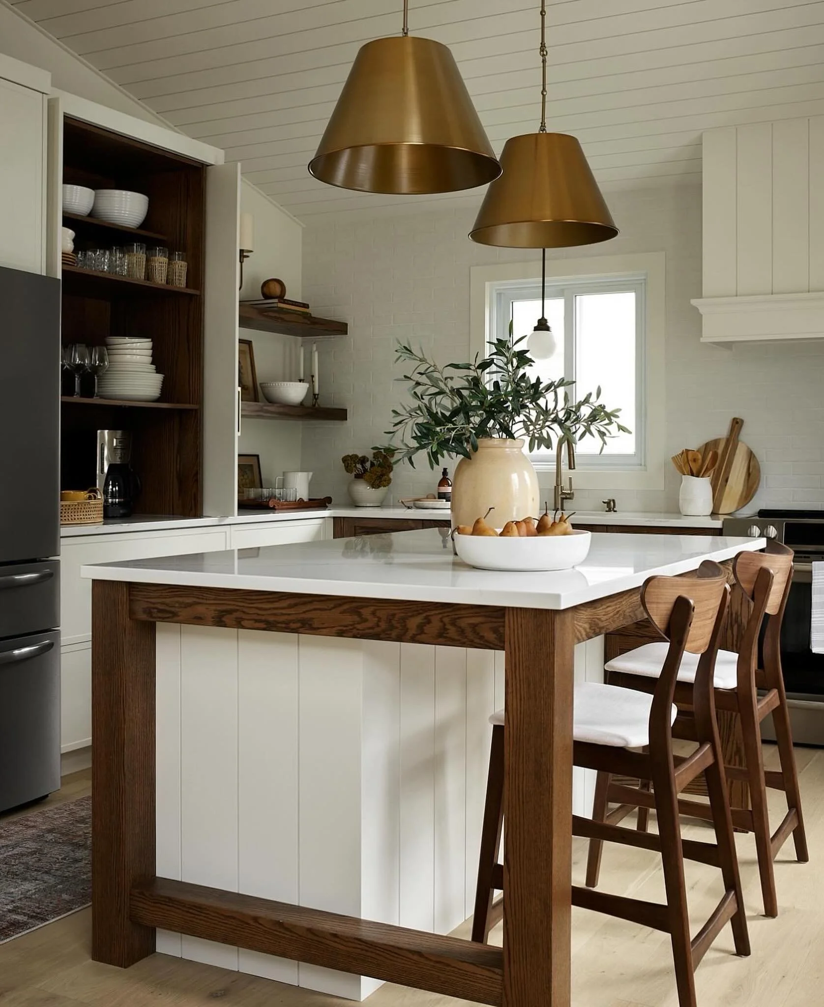 Working with us? We don&rsquo;t forget the details, bringing the design to the finish line and your space looking one of a kind! We are still so in love with this unique island detail making it look more like a piece of furniture rather than a tradit