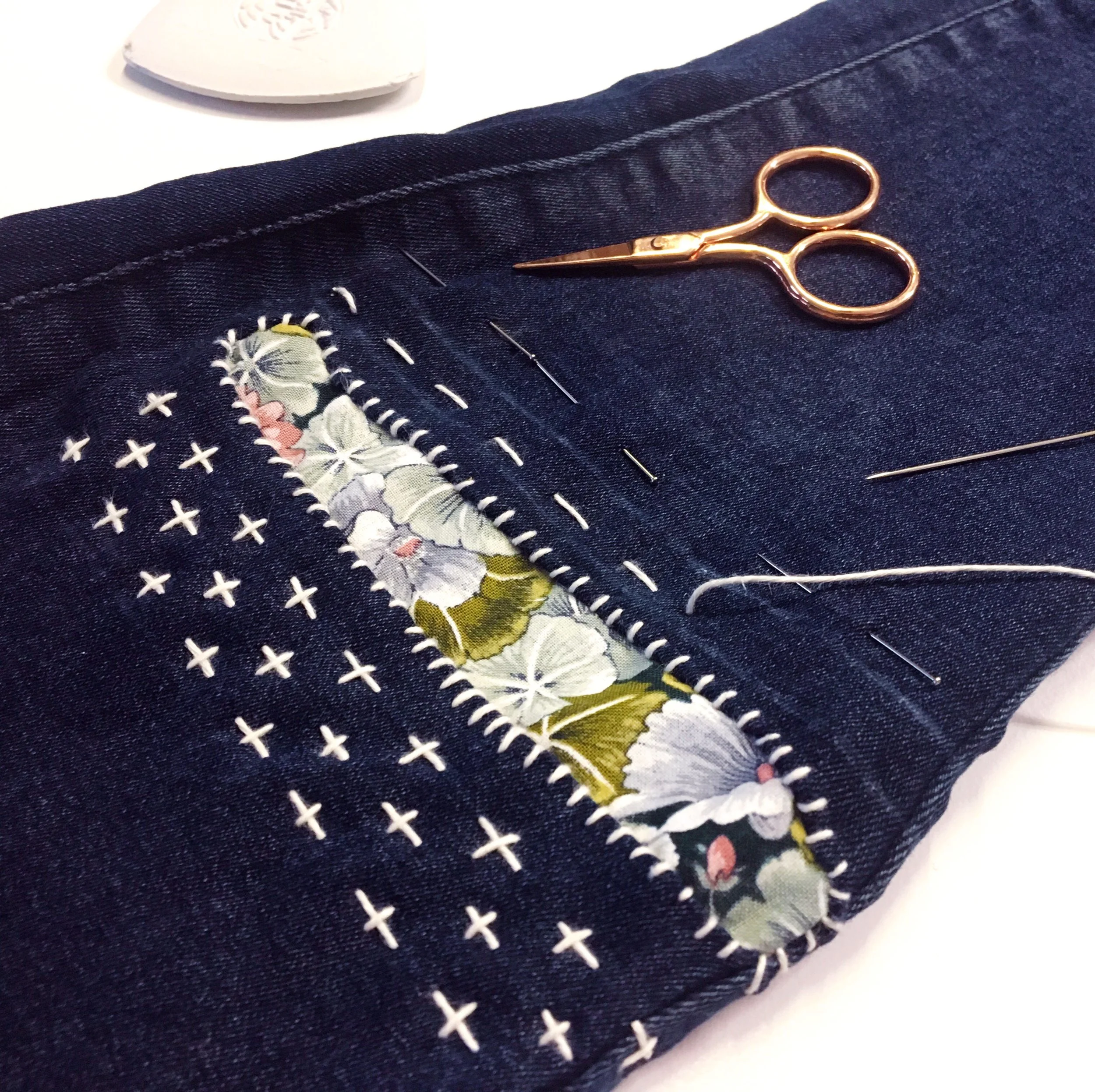 Boro-Inspired Visible Mending