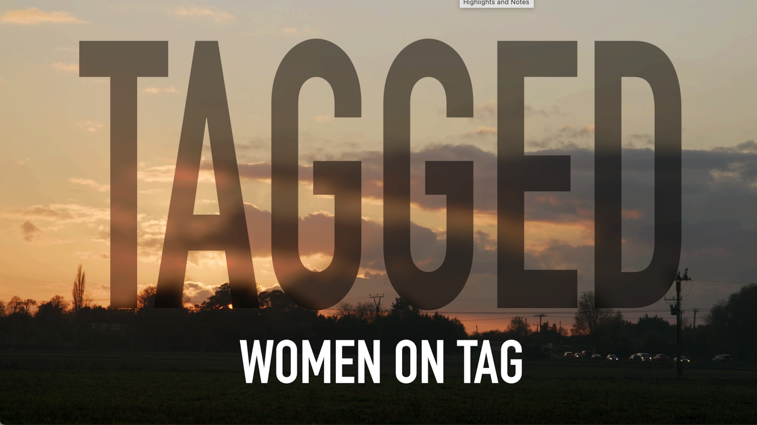 Tagged: Women on Tag - BBC3