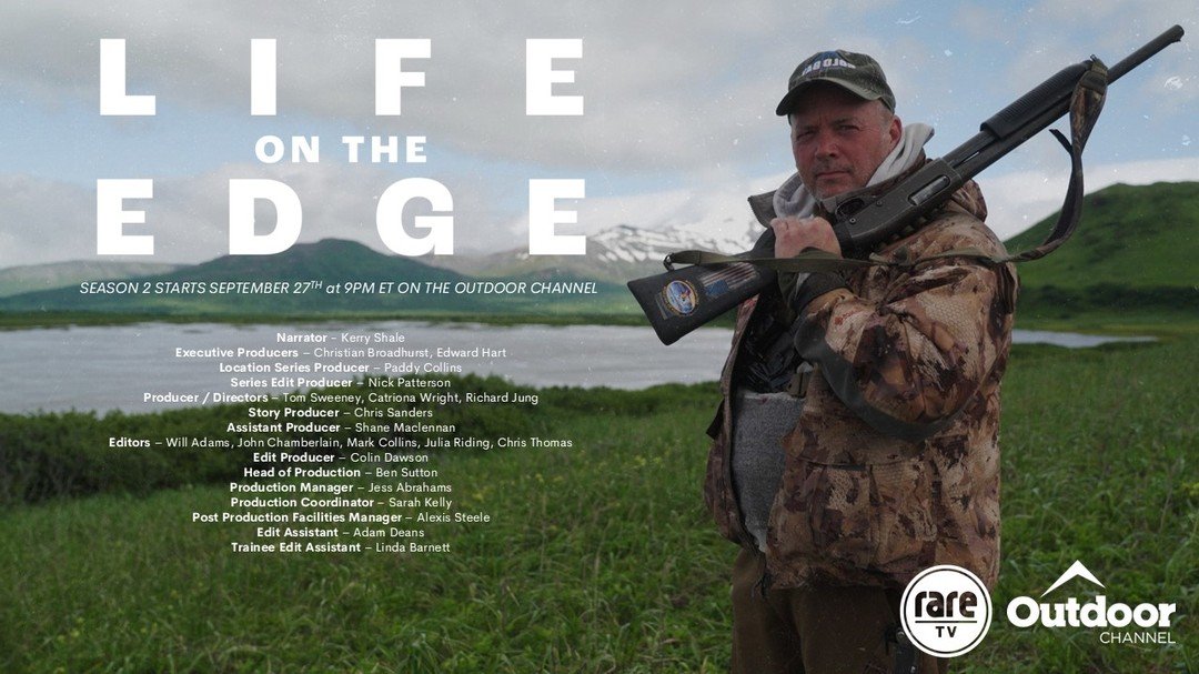 It's back, and what a cracking series this has turned out to be. These people really do live Life on the Edge in the outer reaches of Alaska, America's final frontier. You can catch it on the Outdoor Channel from today (Friday, September 27th.)