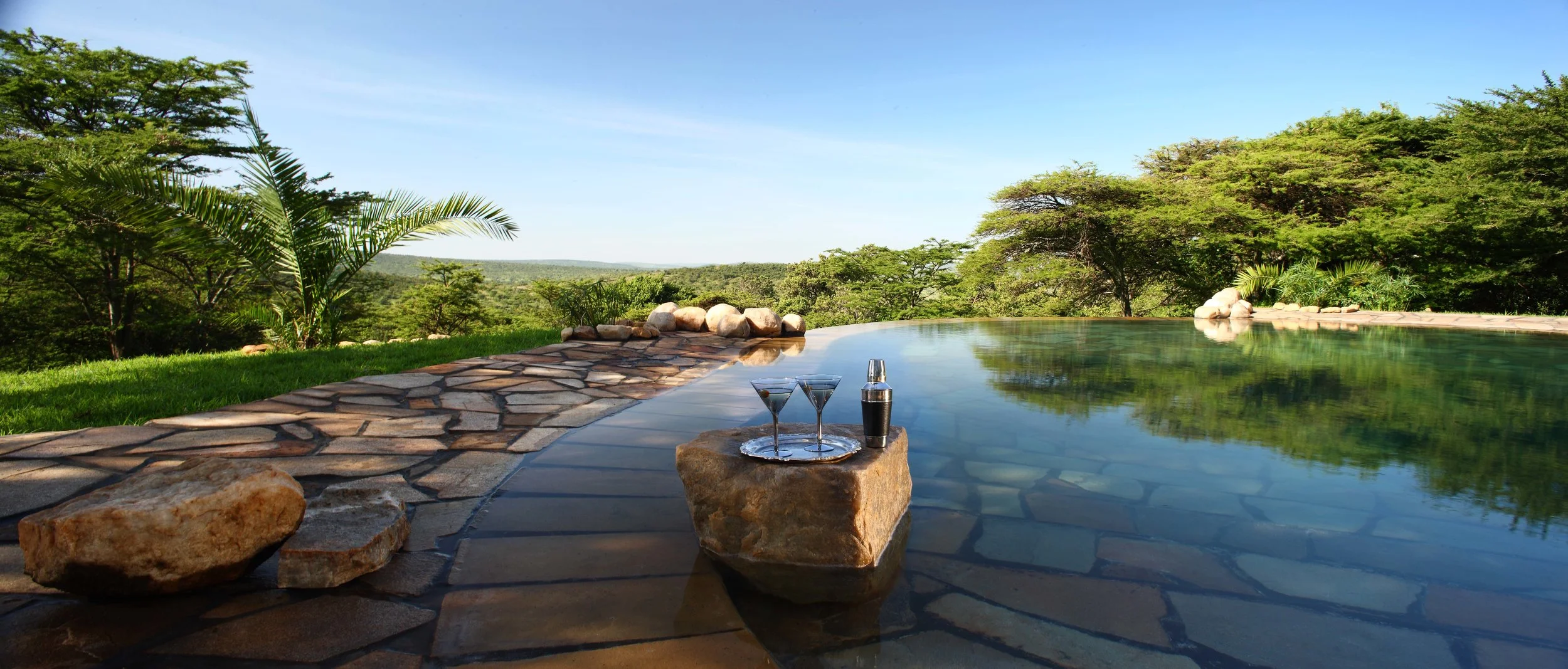 Cottars - New swimming pool with cocktail glasses.jpg