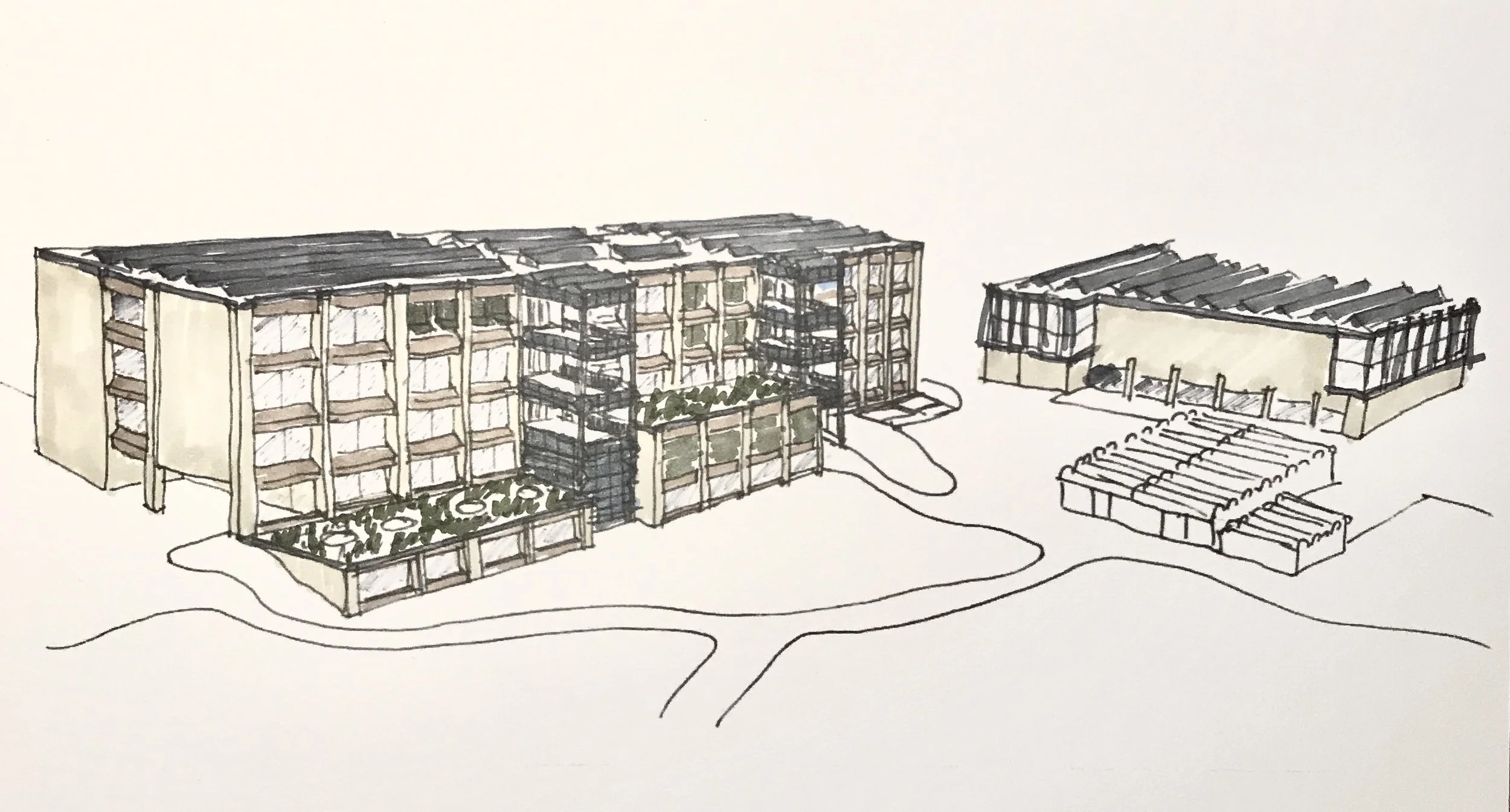 Oberstufen Schulhaus Buchholz