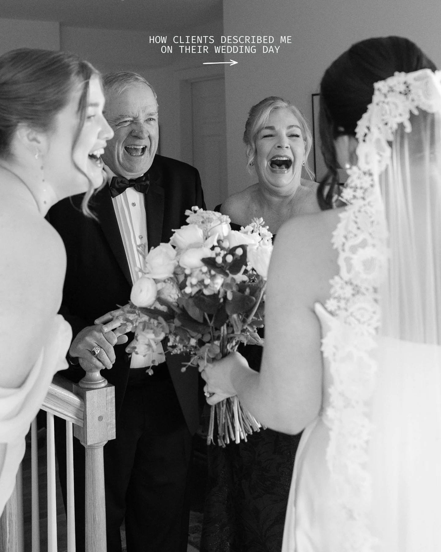 This has been on my mind a lot lately:

You can hire someone incredibly talented for your wedding day, but if you don&rsquo;t feel like yourself around your photographer, if you can&rsquo;t communicate freely, and if their presence feels heavy instea